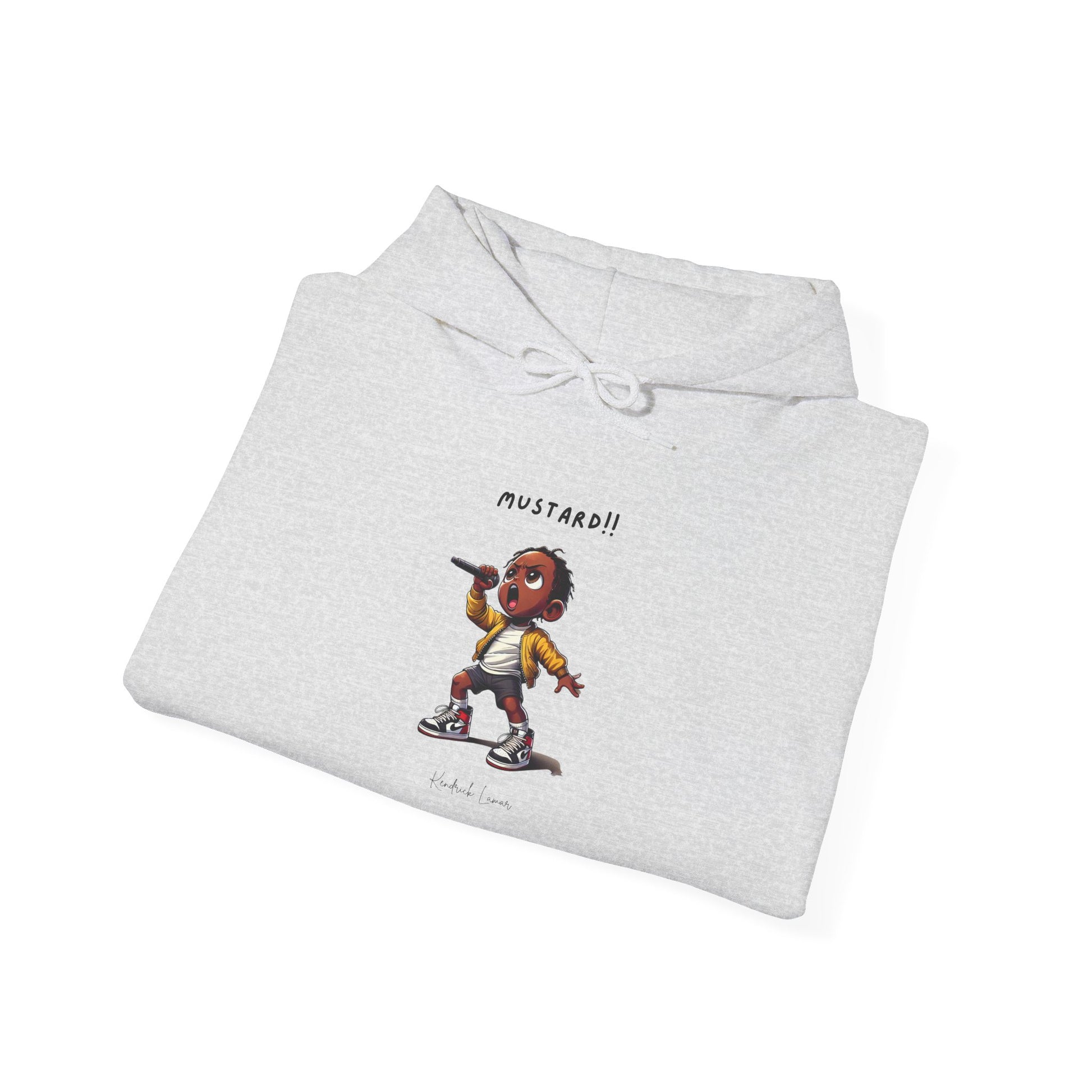 Kendrick Lamar Mustard Hoodie Sweater, Unisex Sweatshirt, Music Lover, Hip Hop