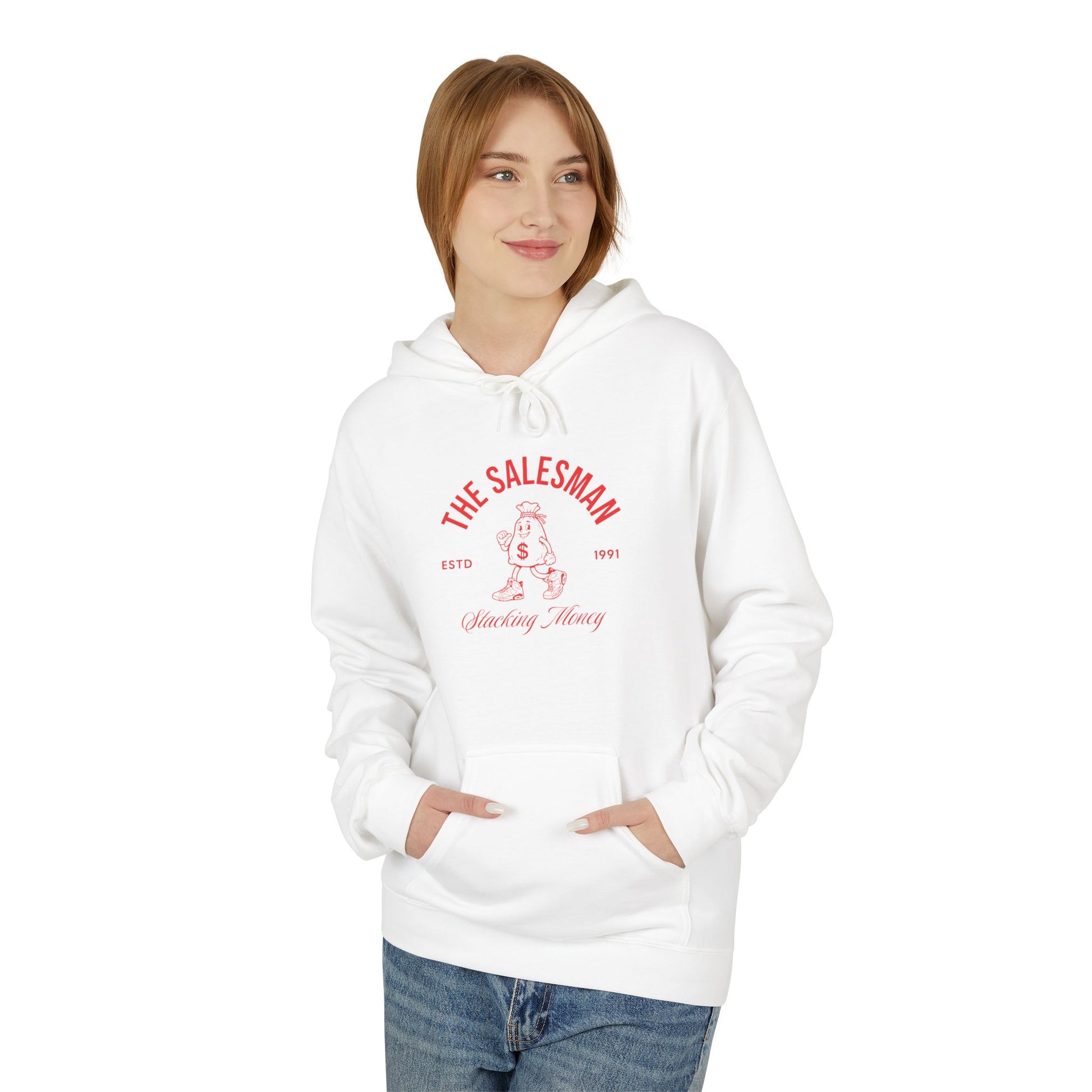 The Salesman Hoodie Premium Streetwear to Match Jordan Retro 6 Reverse Infrared