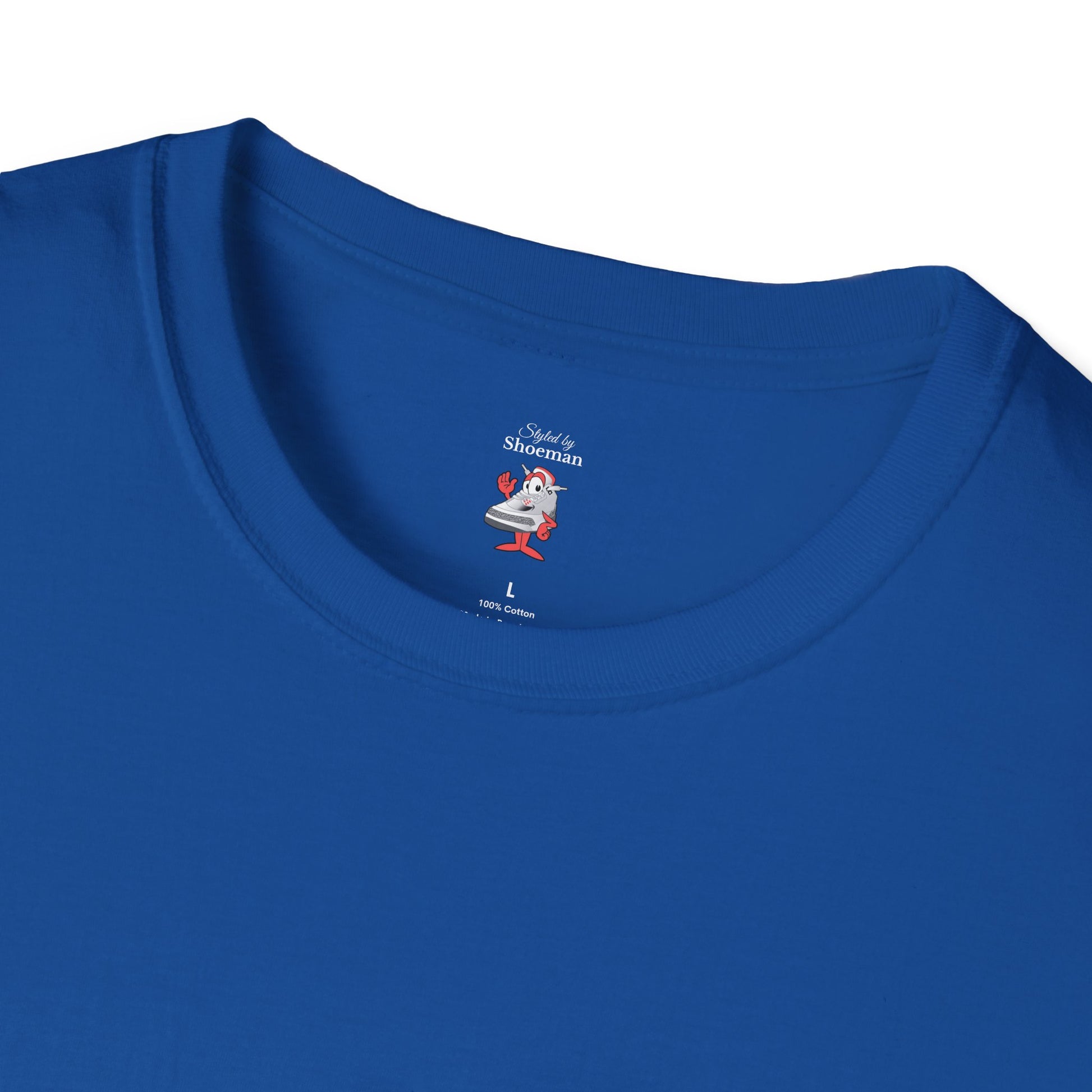Matching Shirt For Awake NY x Air Jordan Retro 5 Black Racer Blue Sneaker Match