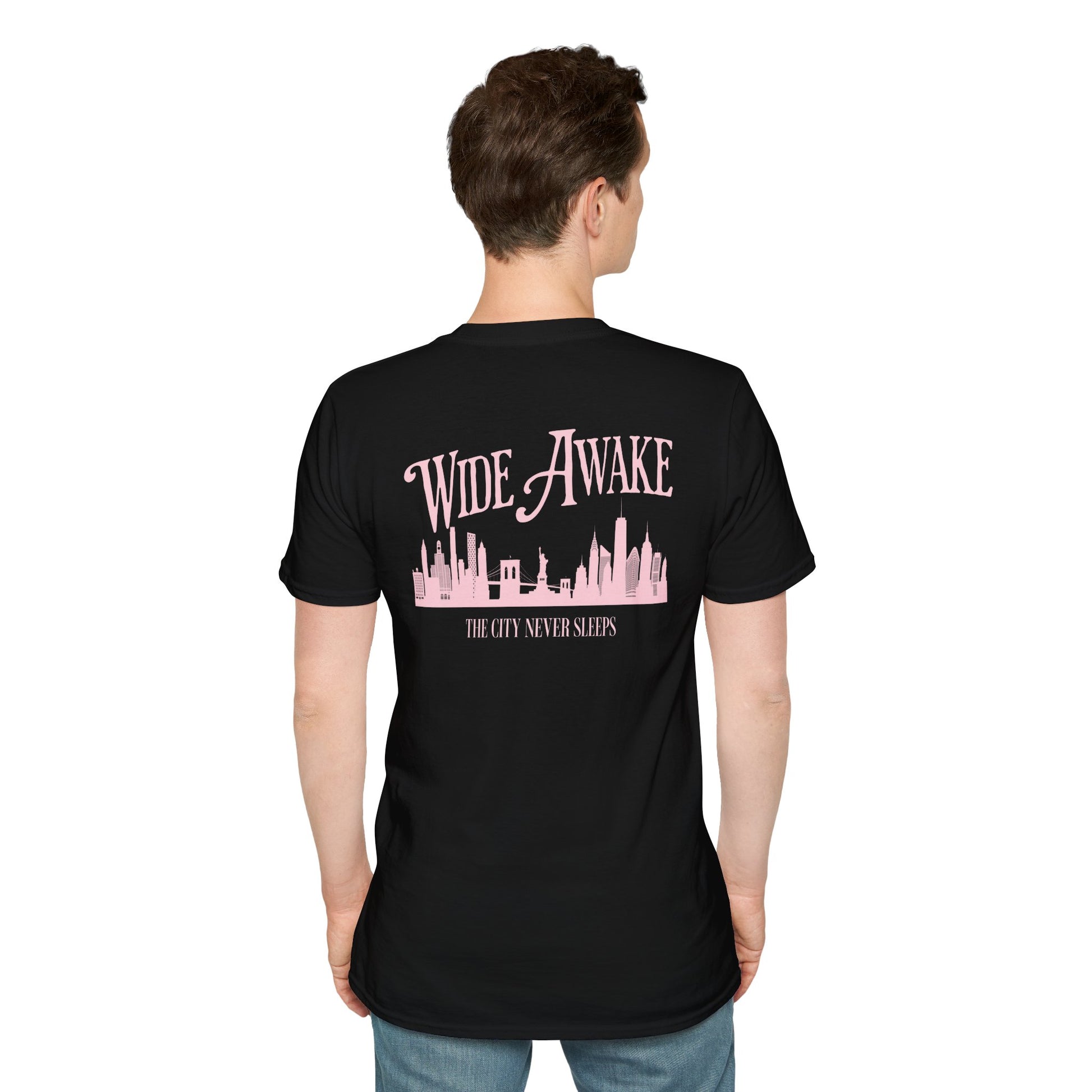 Matching Shirt For Awake NY Air Jordan Retro 5 Bubblegum Pink Black Sneaker Tee