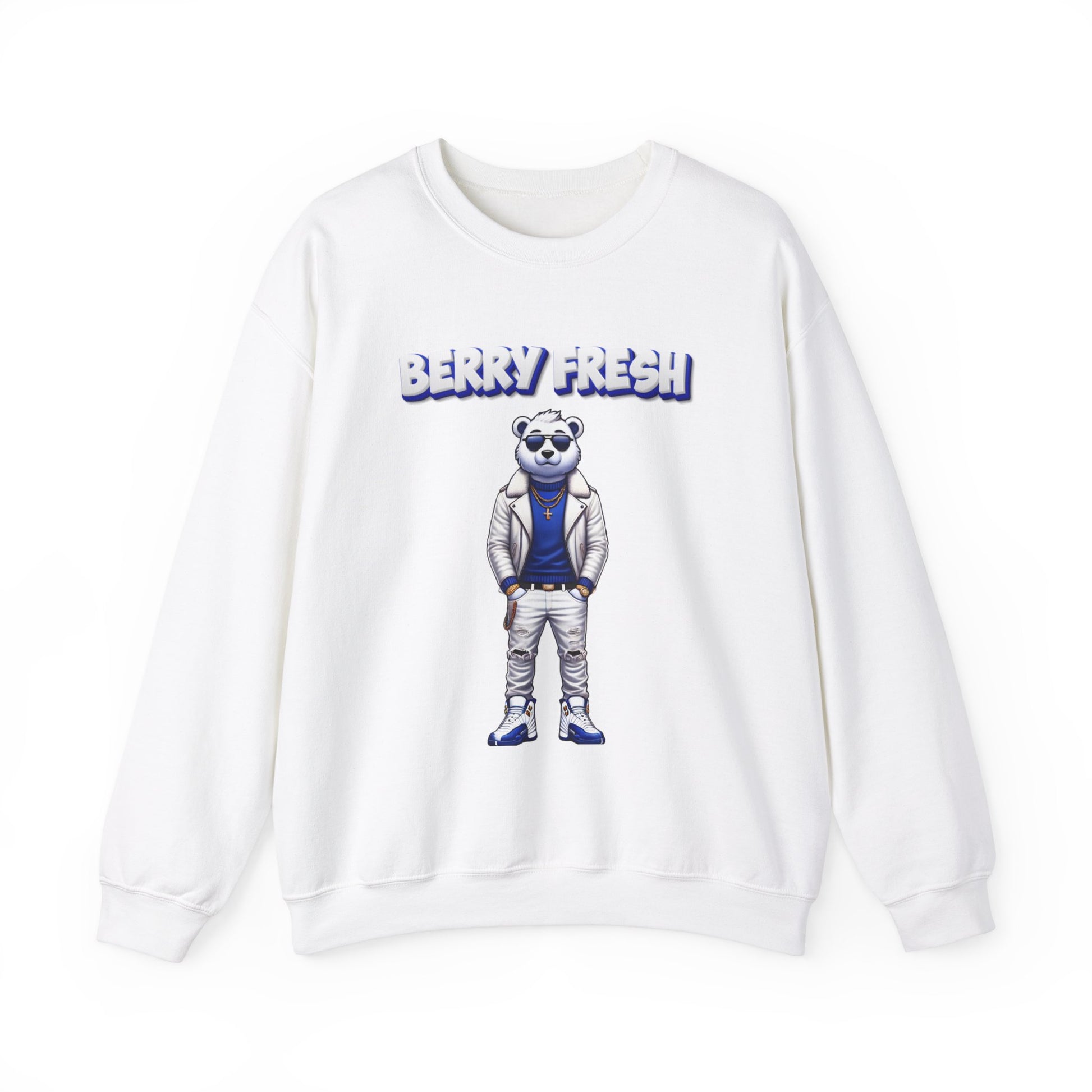 Blueberry Retro 12 Crewneck Sweatshirt Jordan Inspired Jumper Sweater Streetwear