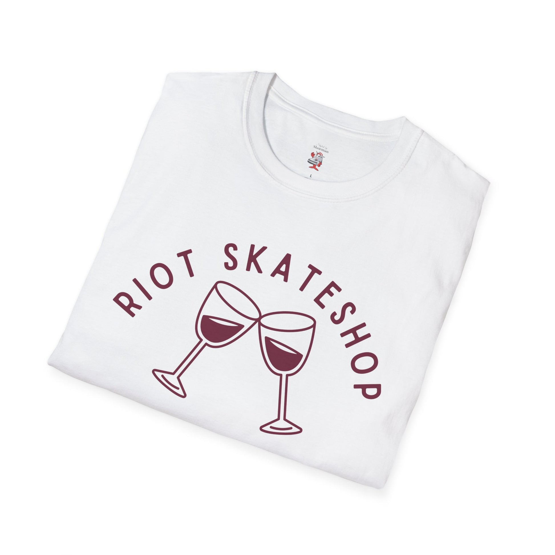 Riot Skateshop Wine Club T-Shirt Matches Nike SB Dunk Low Sneaker Unisex Soft