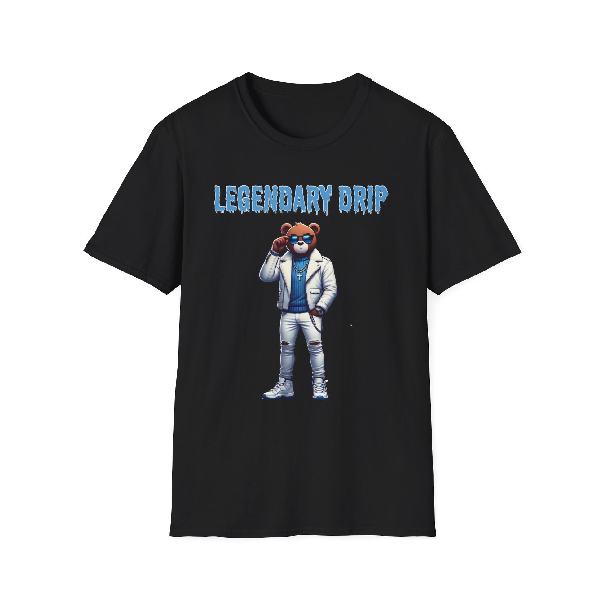 Retro 11 Legend Blue Jordan T-Shirt Basketball Tee Vintage Sports Shirt Unisex