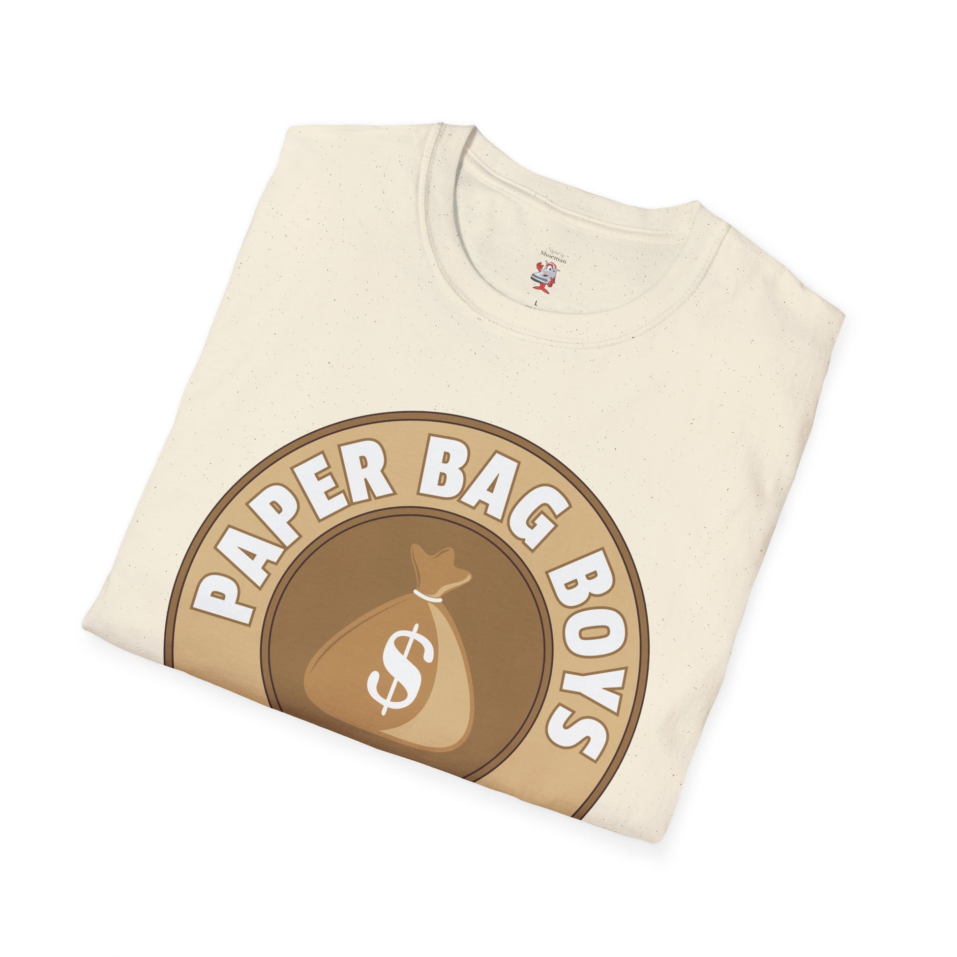 Paper Bag Boys T-Shirt Match for Nike SB Dunk Low Parachute Beige