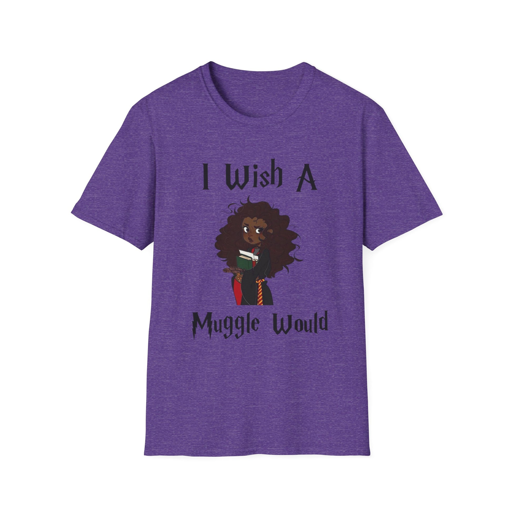 I Wish A Muggle Would Harry Potter Wizarding World T-Shirt Tee Unisex Shirt Soft
