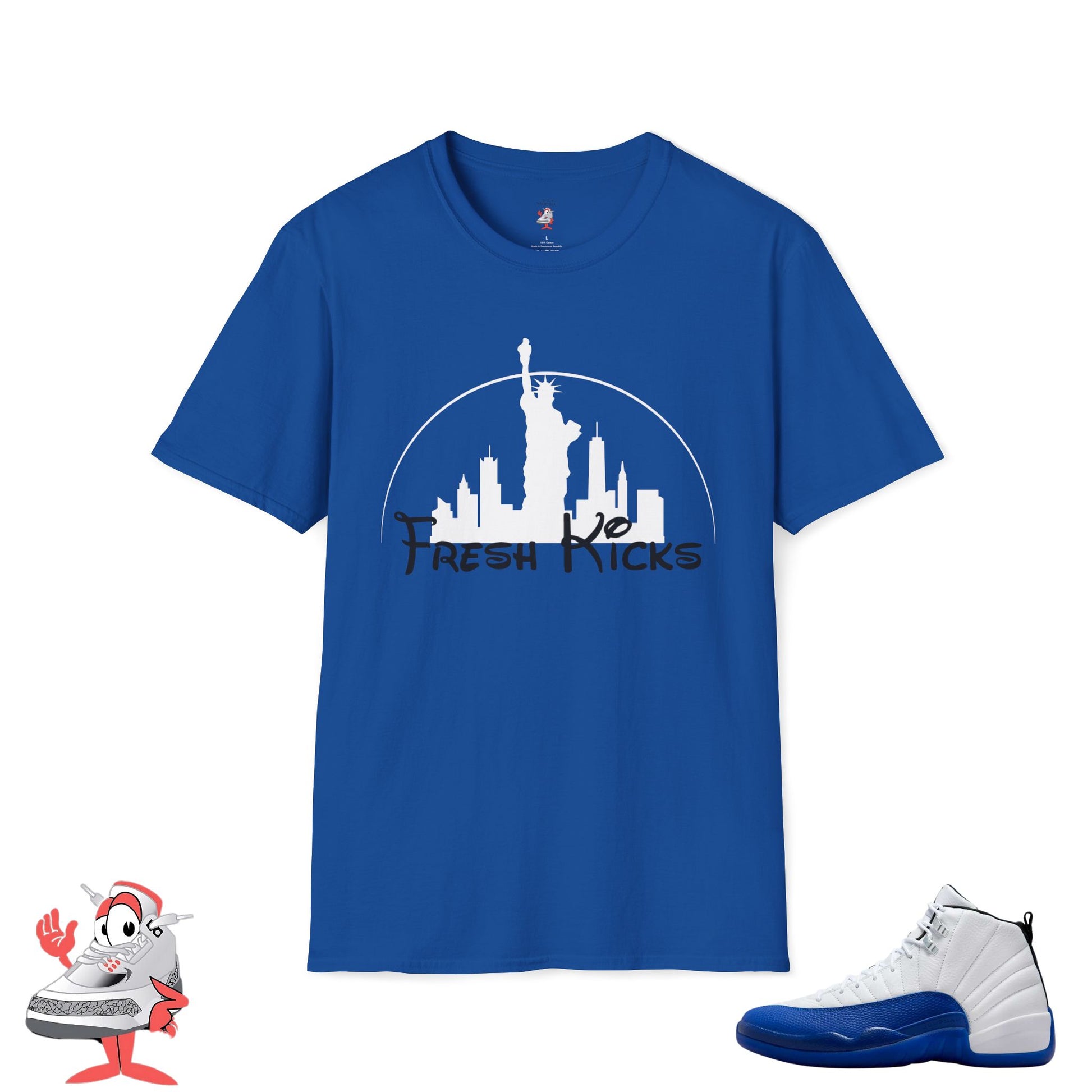 Retro 12 Blueberry Sport Royal Jordan Basketball Tee Vintage T-Shirt Unisex XII