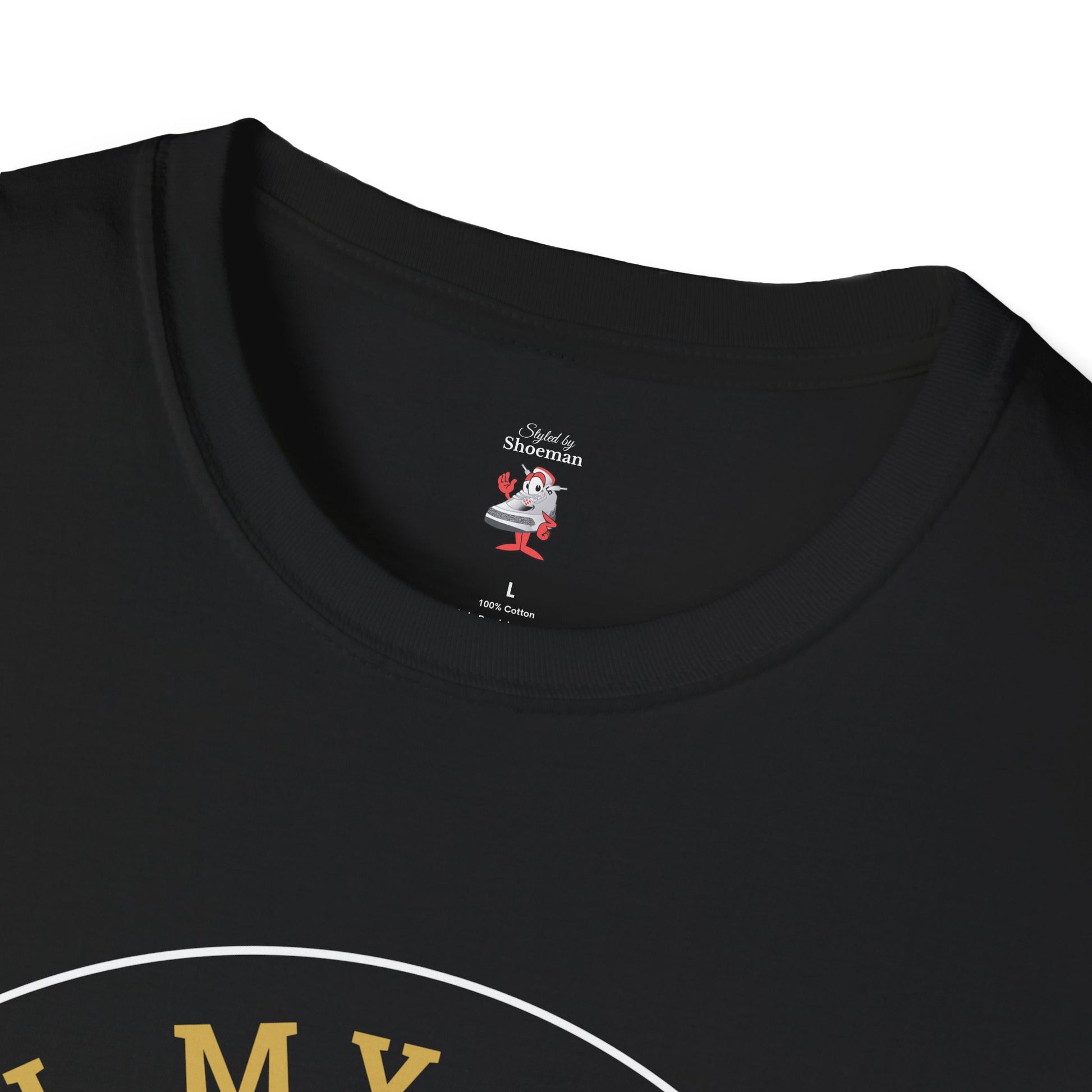 In My Bag Matching Shirt For Nike Lebron 22 Mogul Unisex Tee Black Gold Sneaker