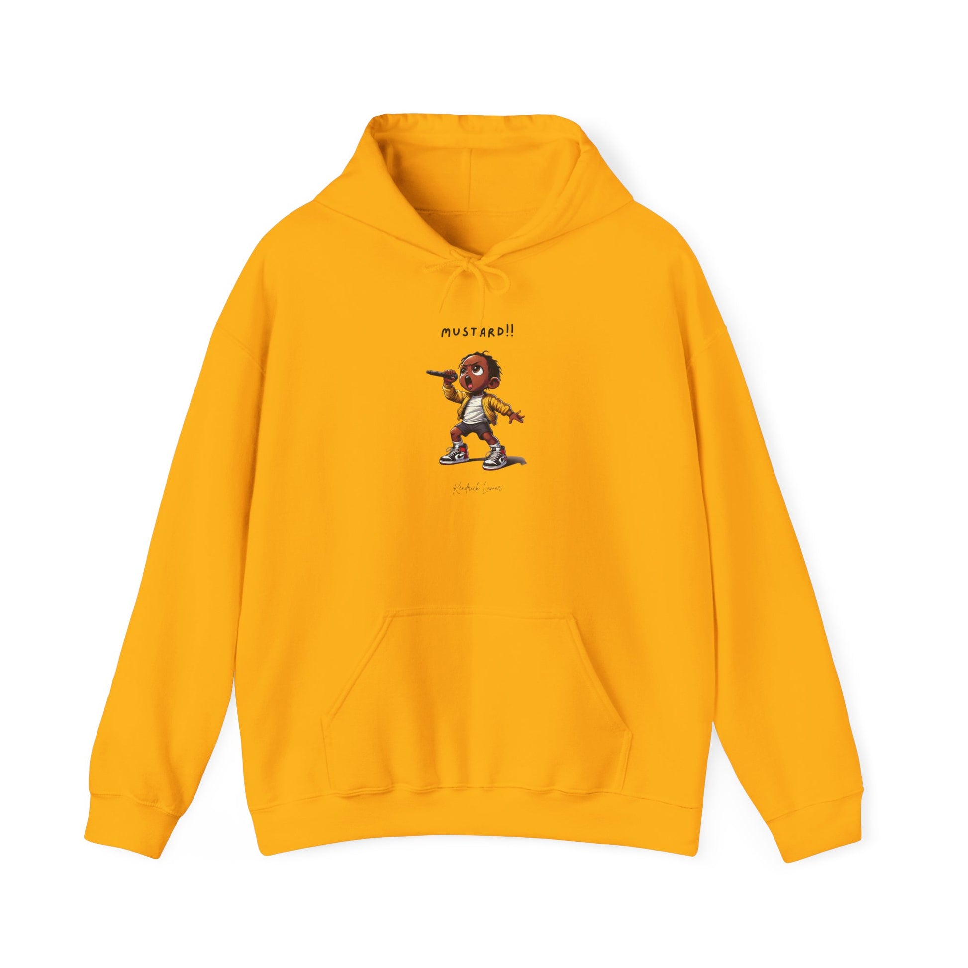 Kendrick Lamar Mustard Hoodie Sweater, Unisex Sweatshirt, Music Lover, Hip Hop