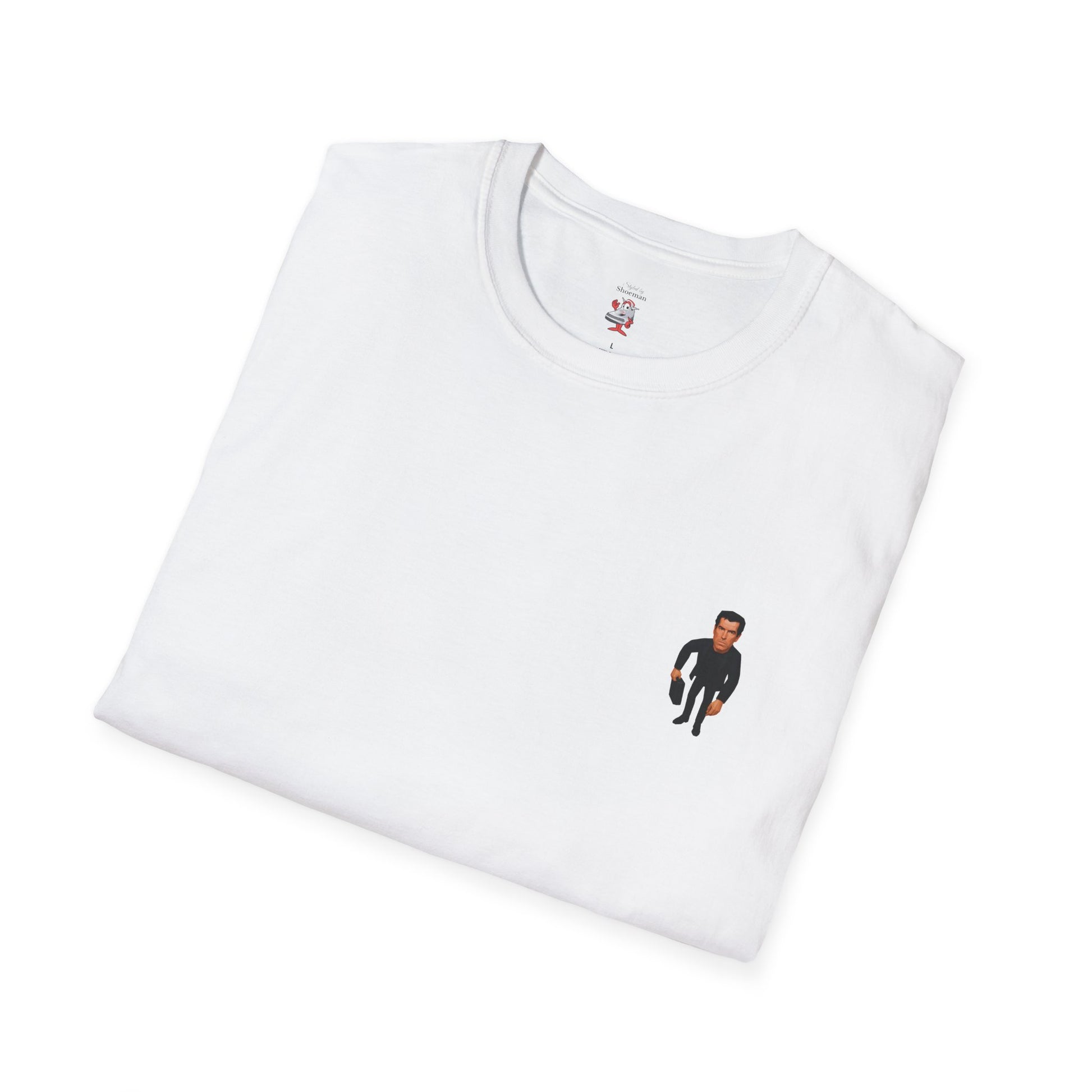 Matching Shirt For Nike Air Max 1 Big Head Mode T-Shirt Goldeneye 007 Match Tee