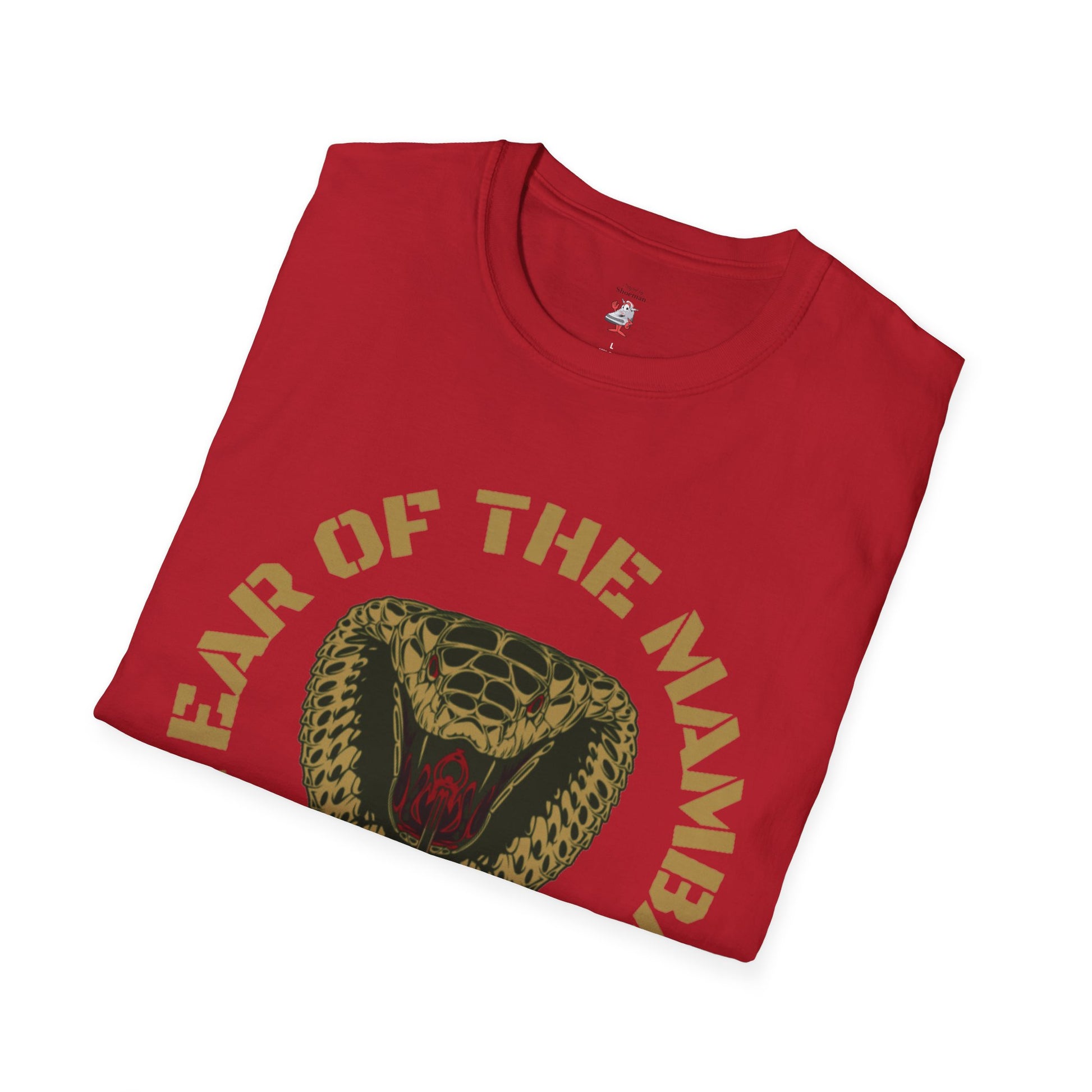 Matching Shirt For Kobe V Proto Year Of Mamba Snake Red Gold Sneaker Tee 2025