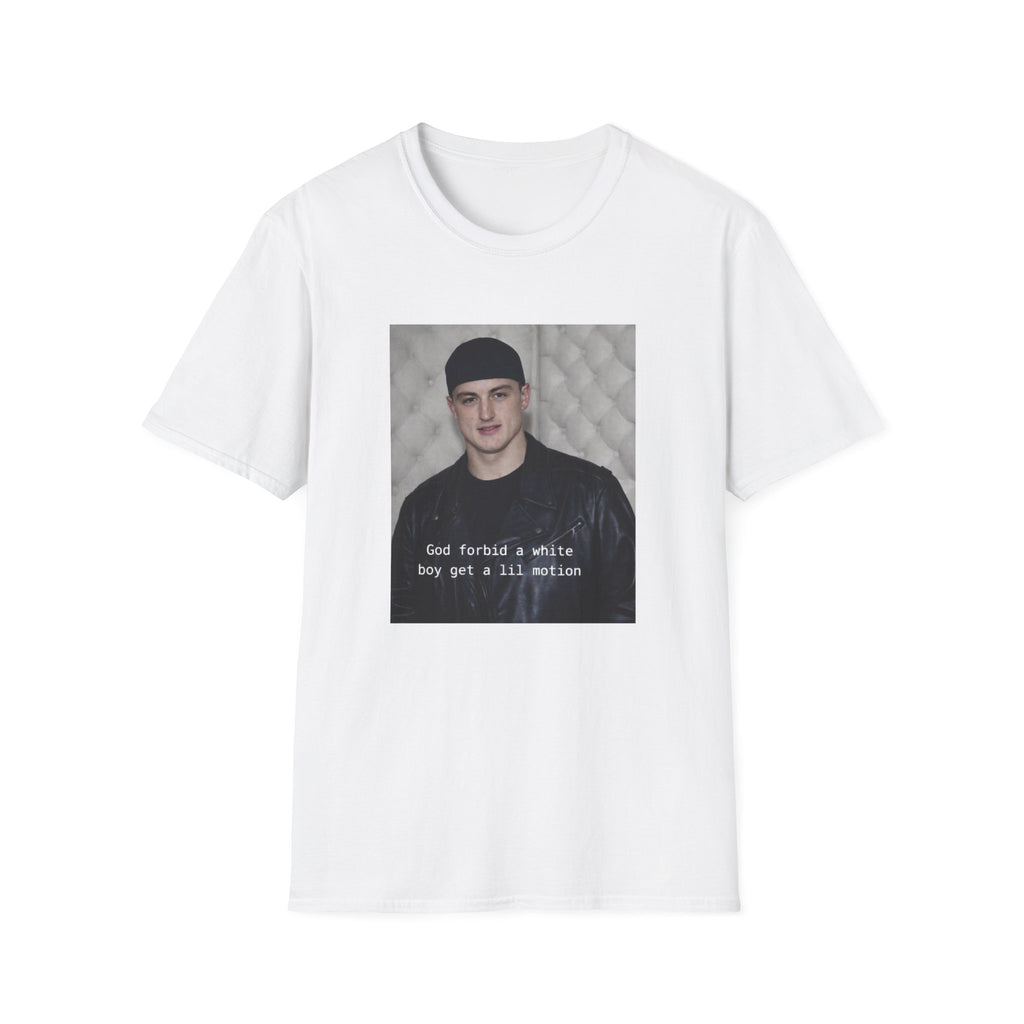 Colston Loveland God Forbid A White Boy Get A Lil Motion Funny Chicago Bears Shirt