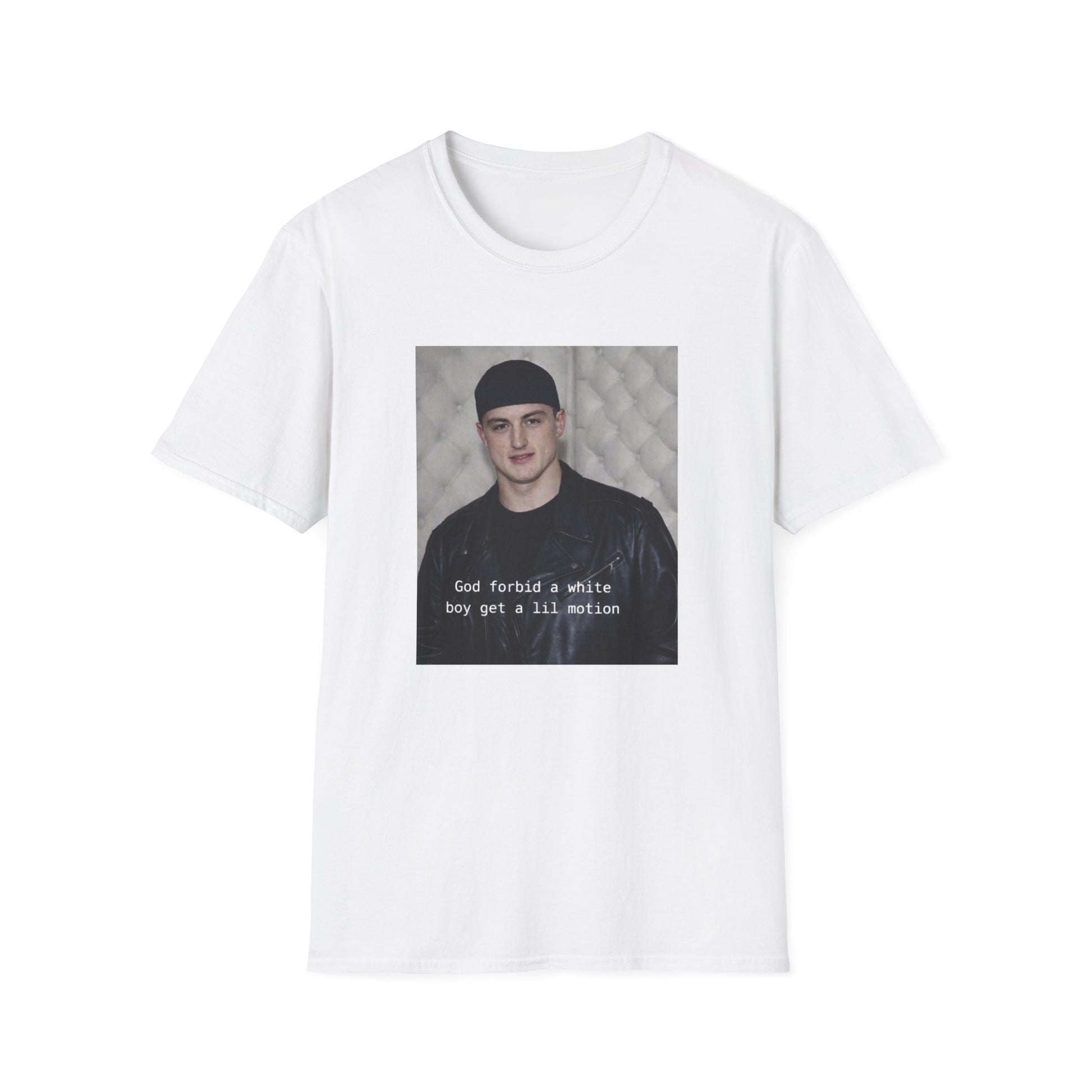 Colston Loveland God Forbid A White Boy Get A Lil Motion Funny Chicago Bears Shirt