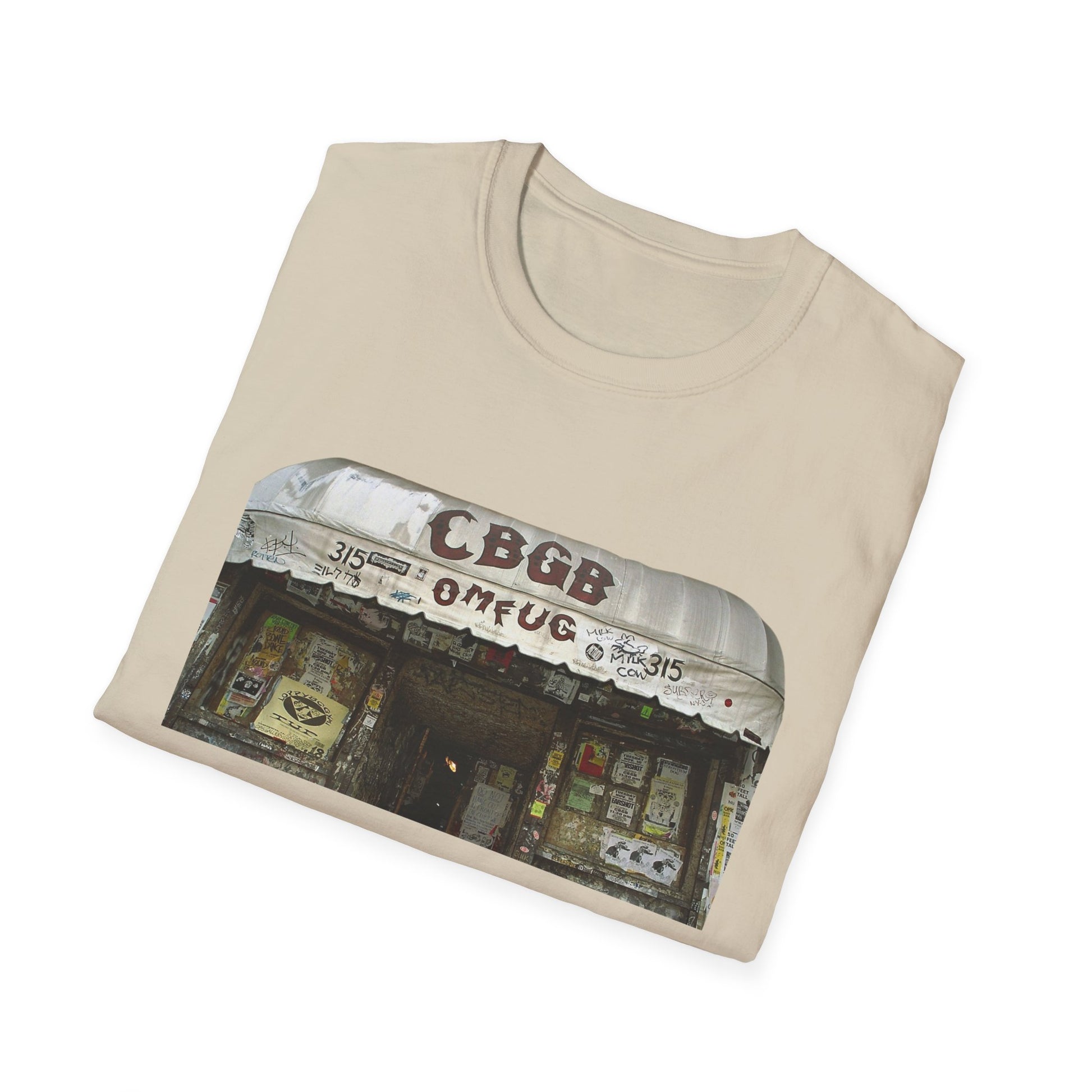 Nike Dunk Low SB CBGB Matching Shirt Vintage Graphic T-Shirt Unisex Music Tee