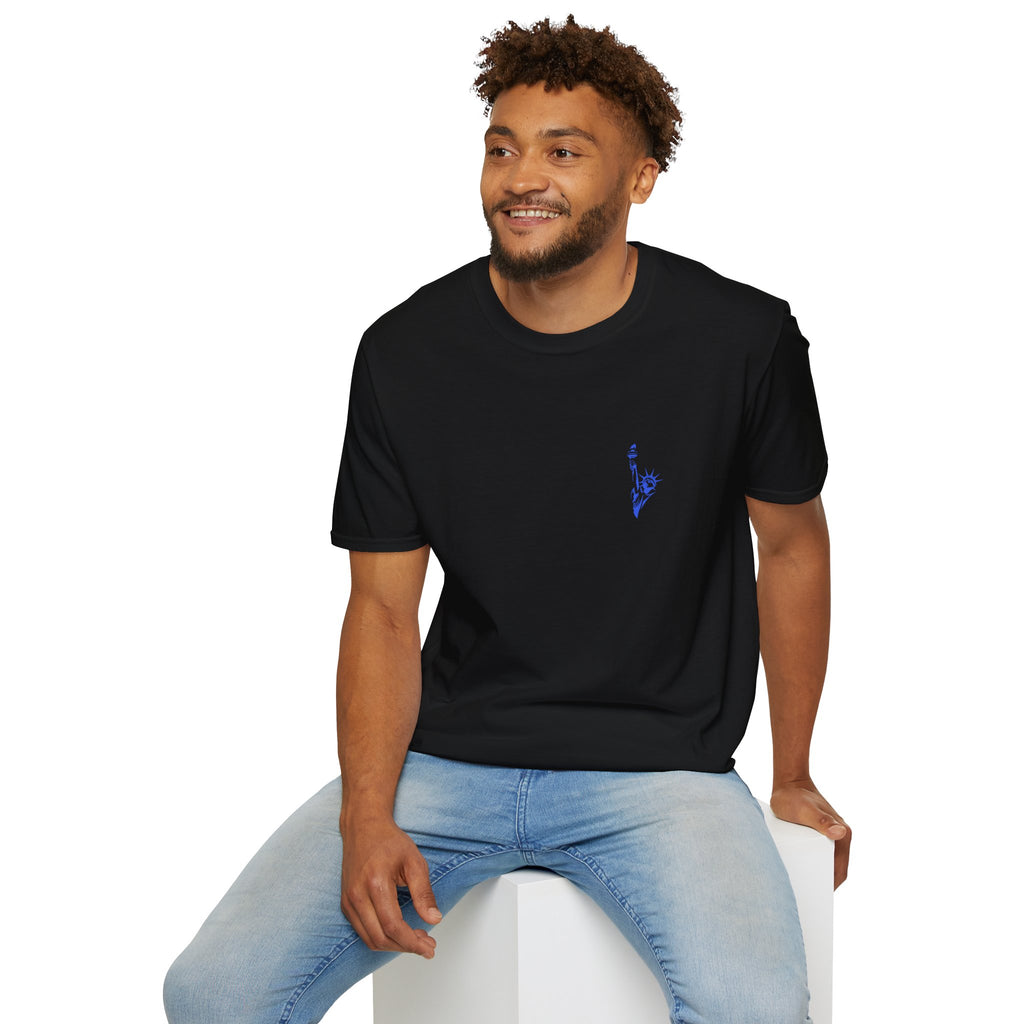 Matching Shirt For Awake NY x Air Jordan Retro 5 Black Racer Blue Sneaker Match