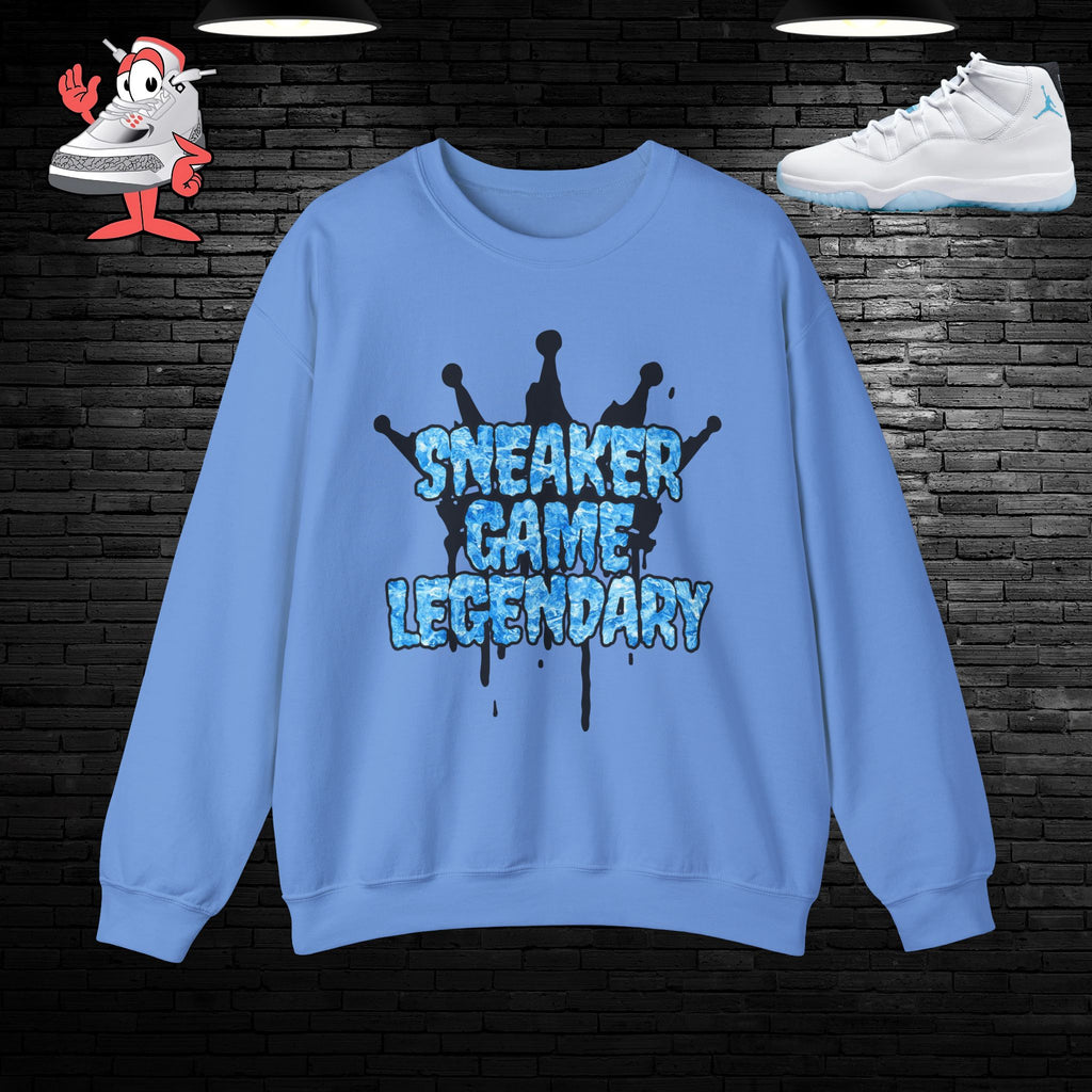 Air Jordan Retro 11 Legend Blue Matching Crewneck Sweater Sneakerhead Shoes XI