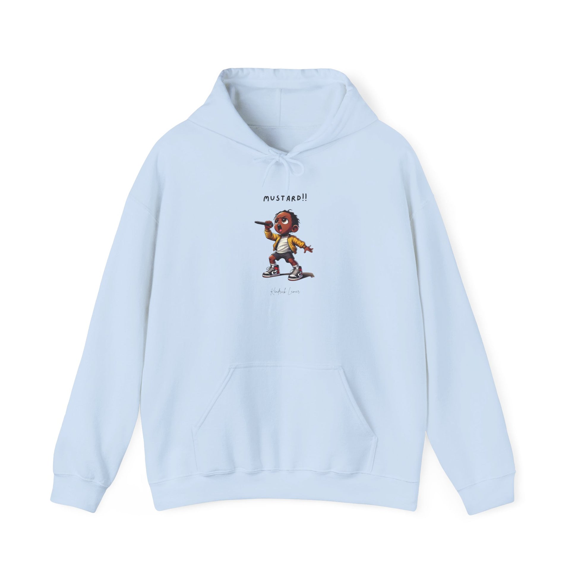 Kendrick Lamar Mustard Hoodie Sweater, Unisex Sweatshirt, Music Lover, Hip Hop