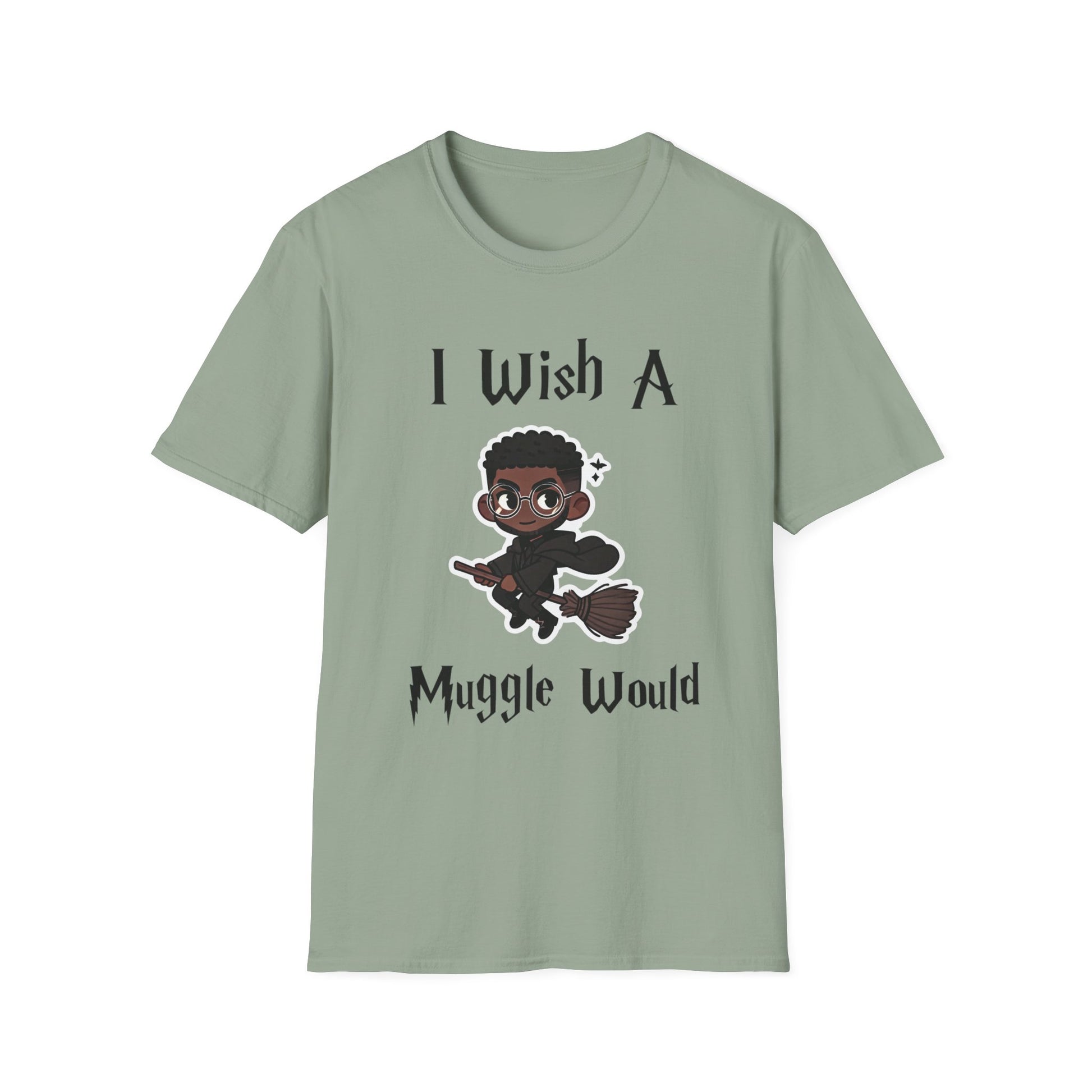 I Wish A Muggle Would Harry Potter Wizarding World T-Shirt Tee Unisex Shirt Soft