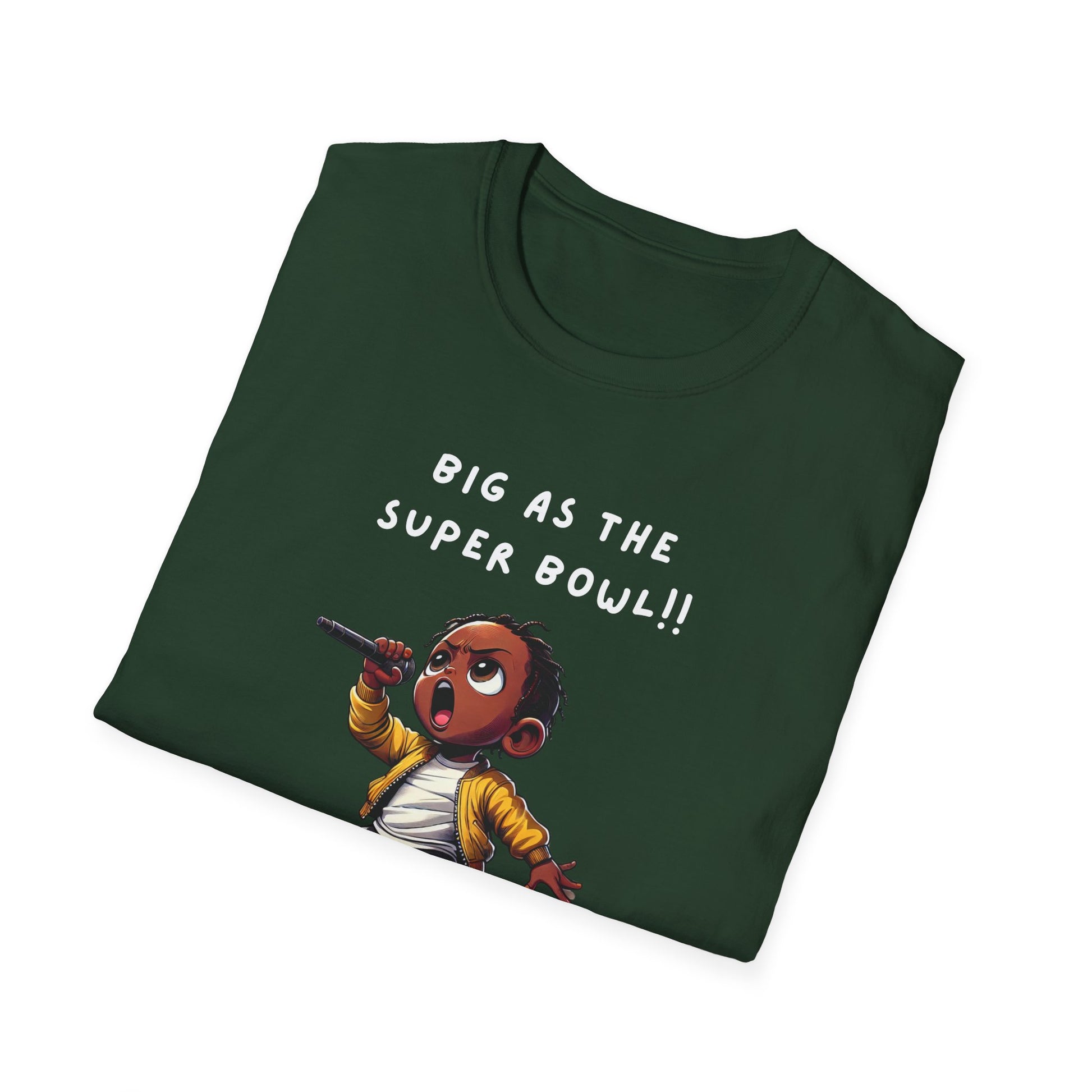 Kendrick Lamar Big As The Super Bowl Halftime Show Tee Hip Hop Graphic Shirt