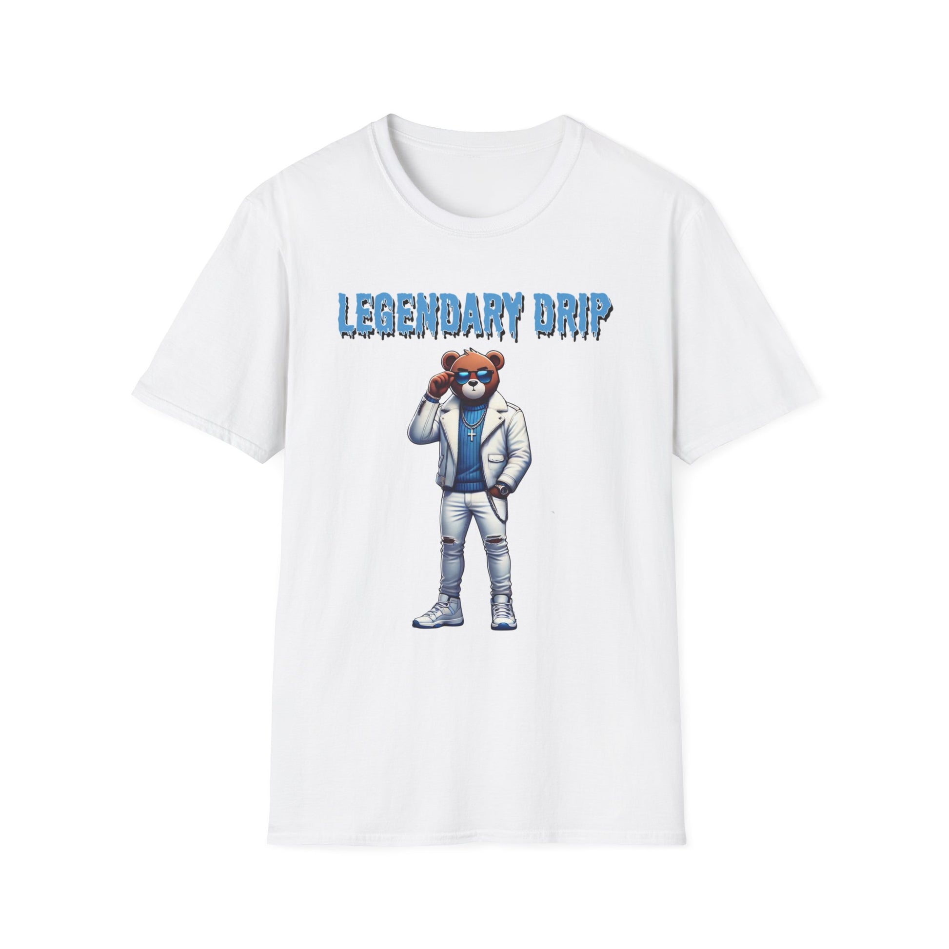 Retro 11 Legend Blue Jordan T-Shirt Basketball Tee Vintage Sports Shirt Unisex
