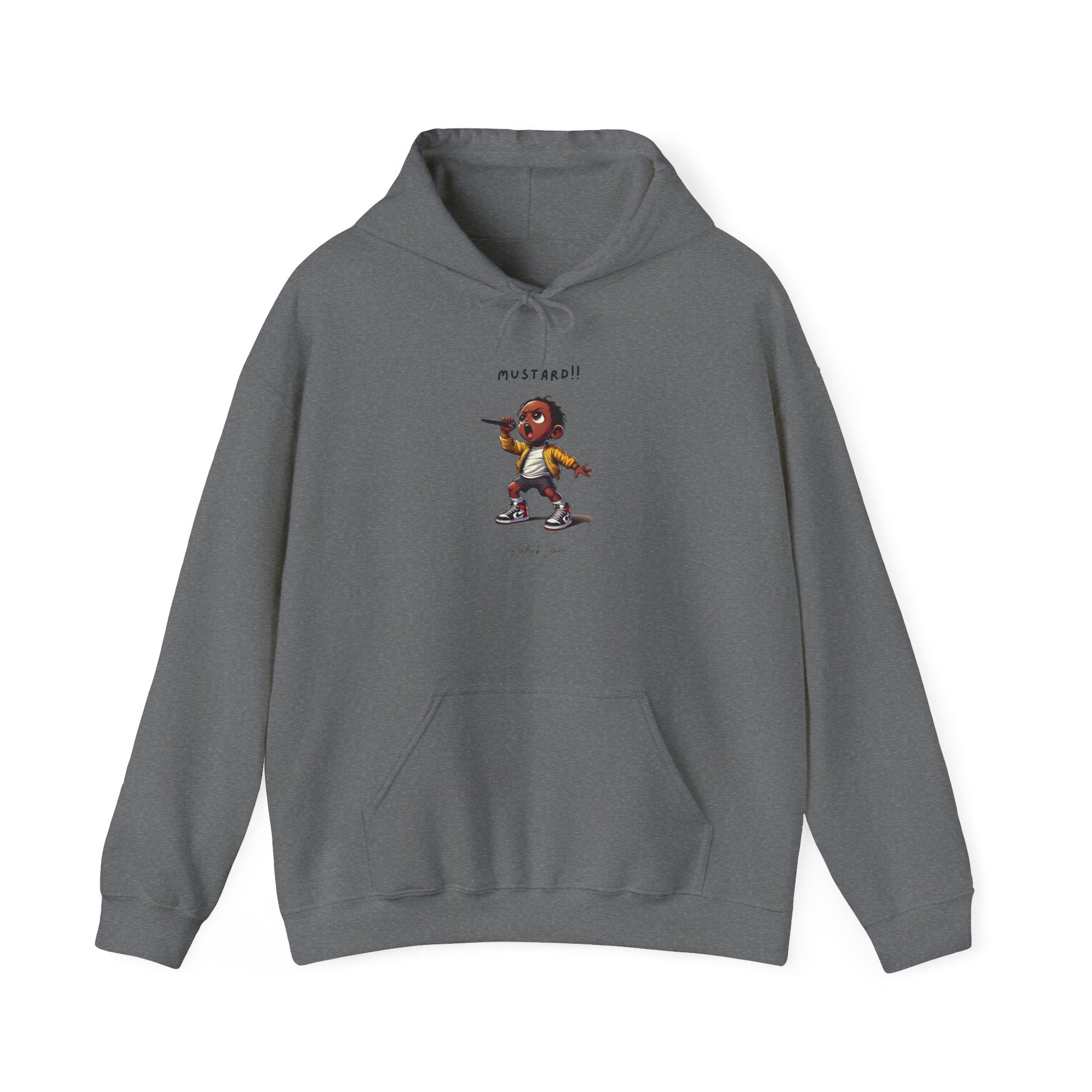 Kendrick Lamar Mustard Hoodie Sweater, Unisex Sweatshirt, Music Lover, Hip Hop