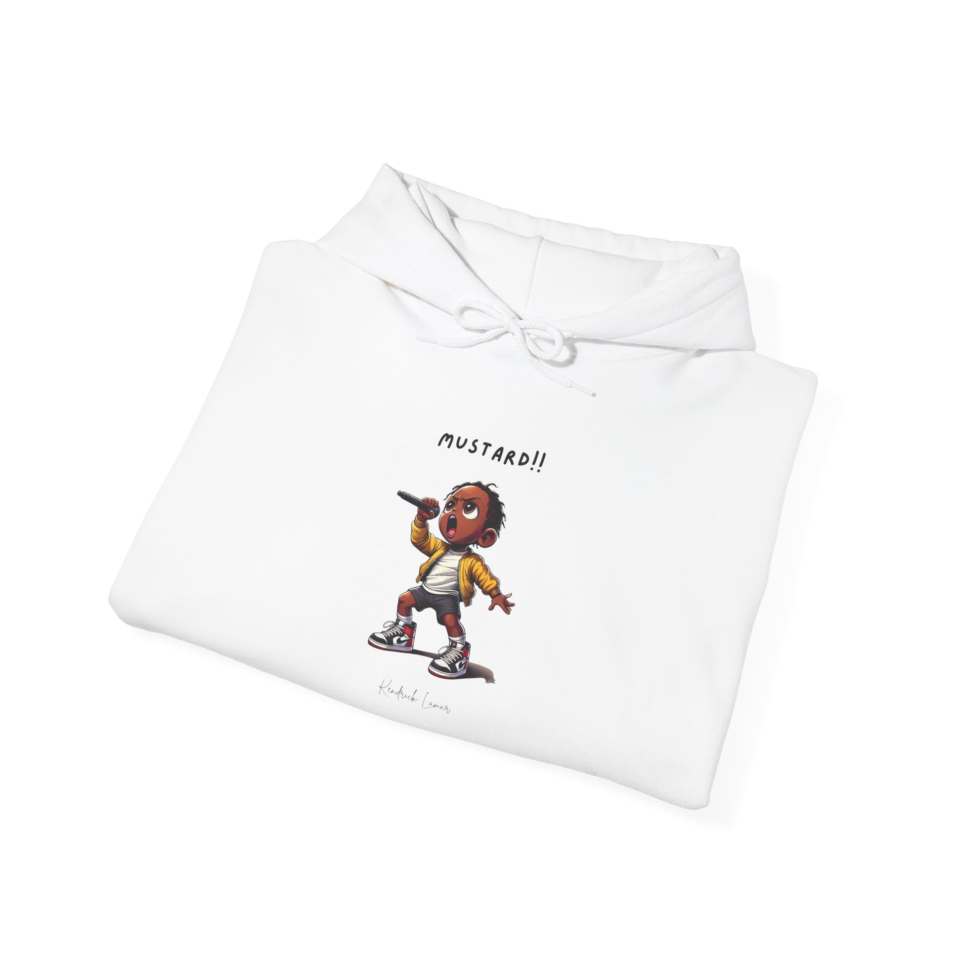 Kendrick Lamar Mustard Hoodie Sweater, Unisex Sweatshirt, Music Lover, Hip Hop
