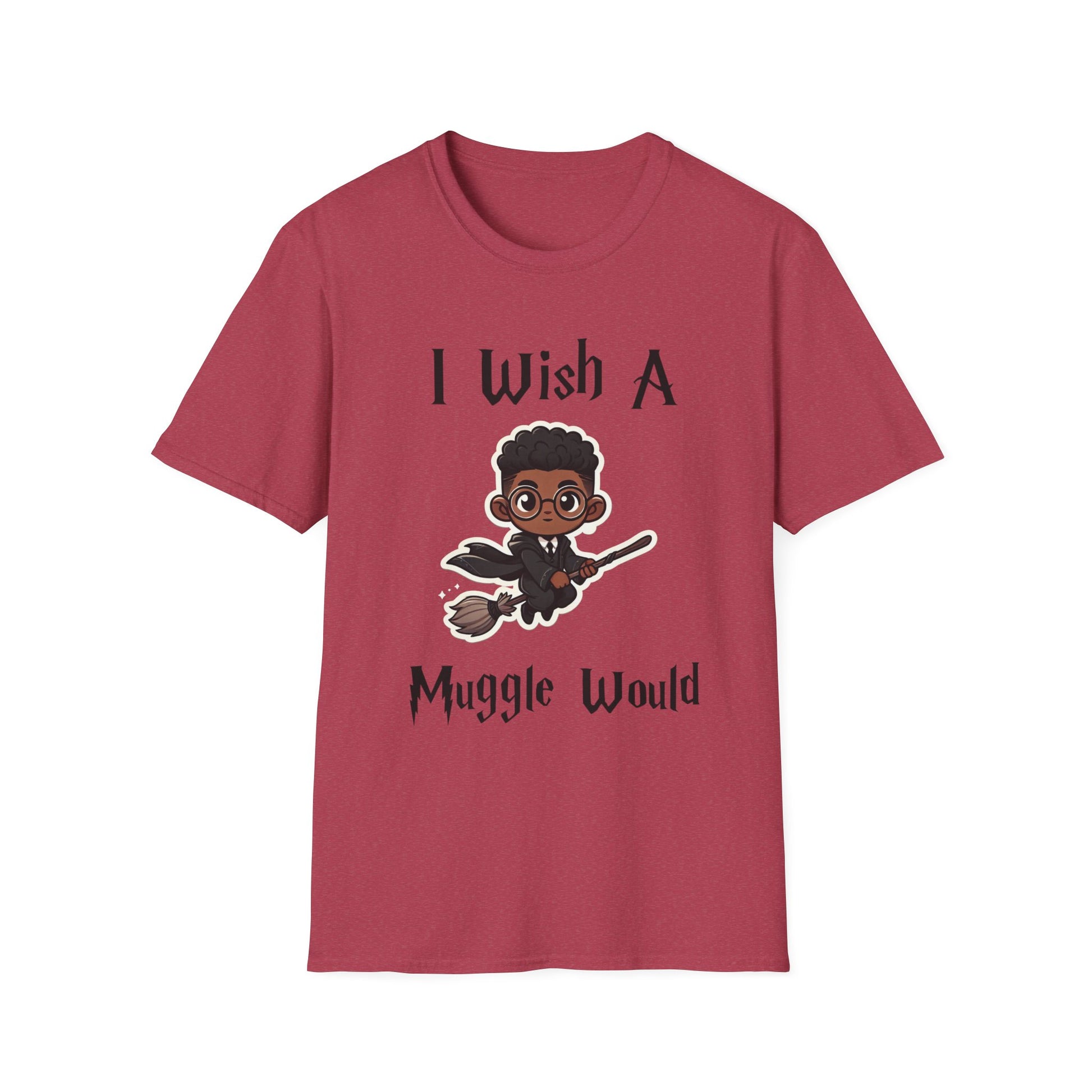 I Wish A Muggle Would Harry Potter Wizarding World T-Shirt Tee Unisex Shirt Soft