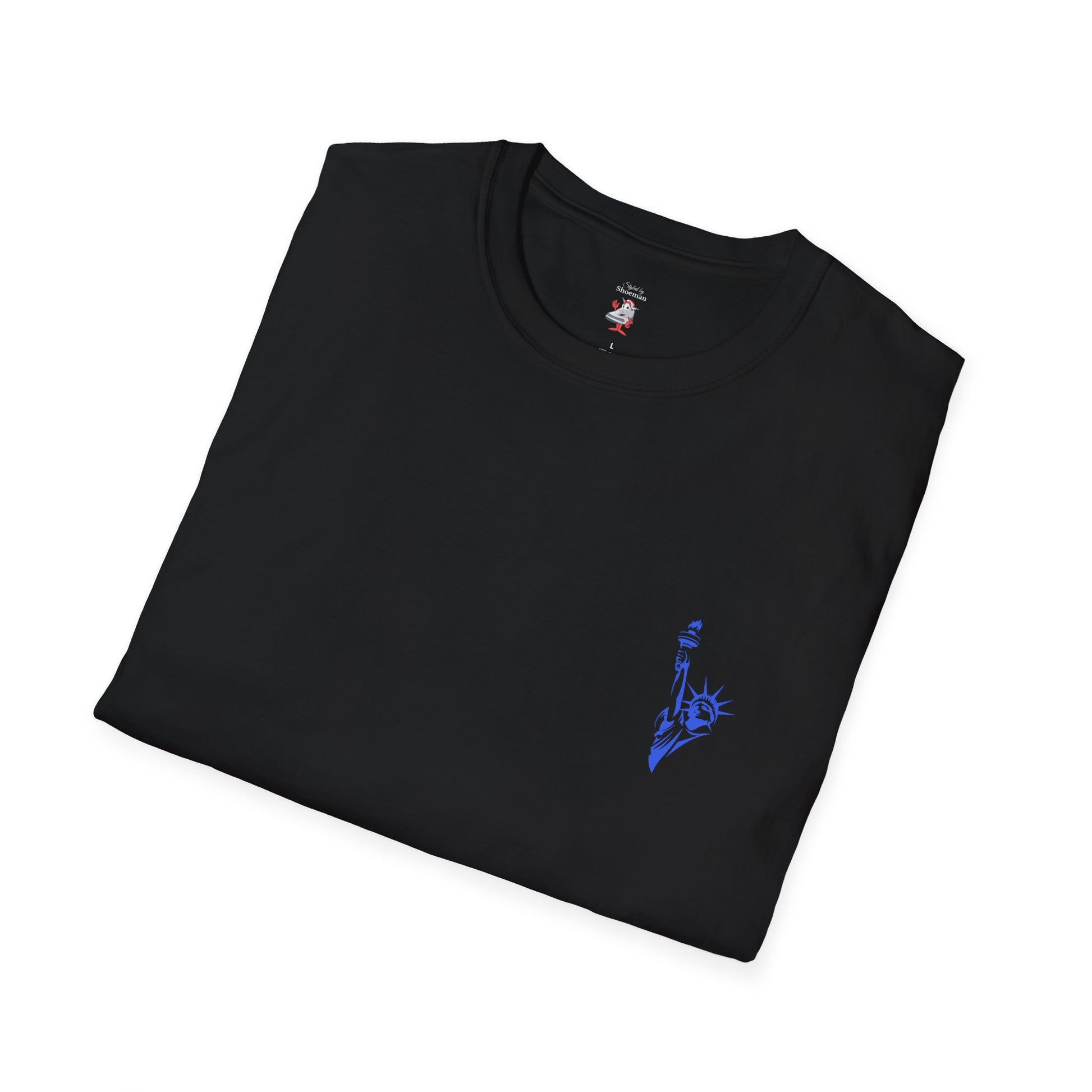 Matching Shirt For Awake NY x Air Jordan Retro 5 Black Racer Blue Sneaker Match