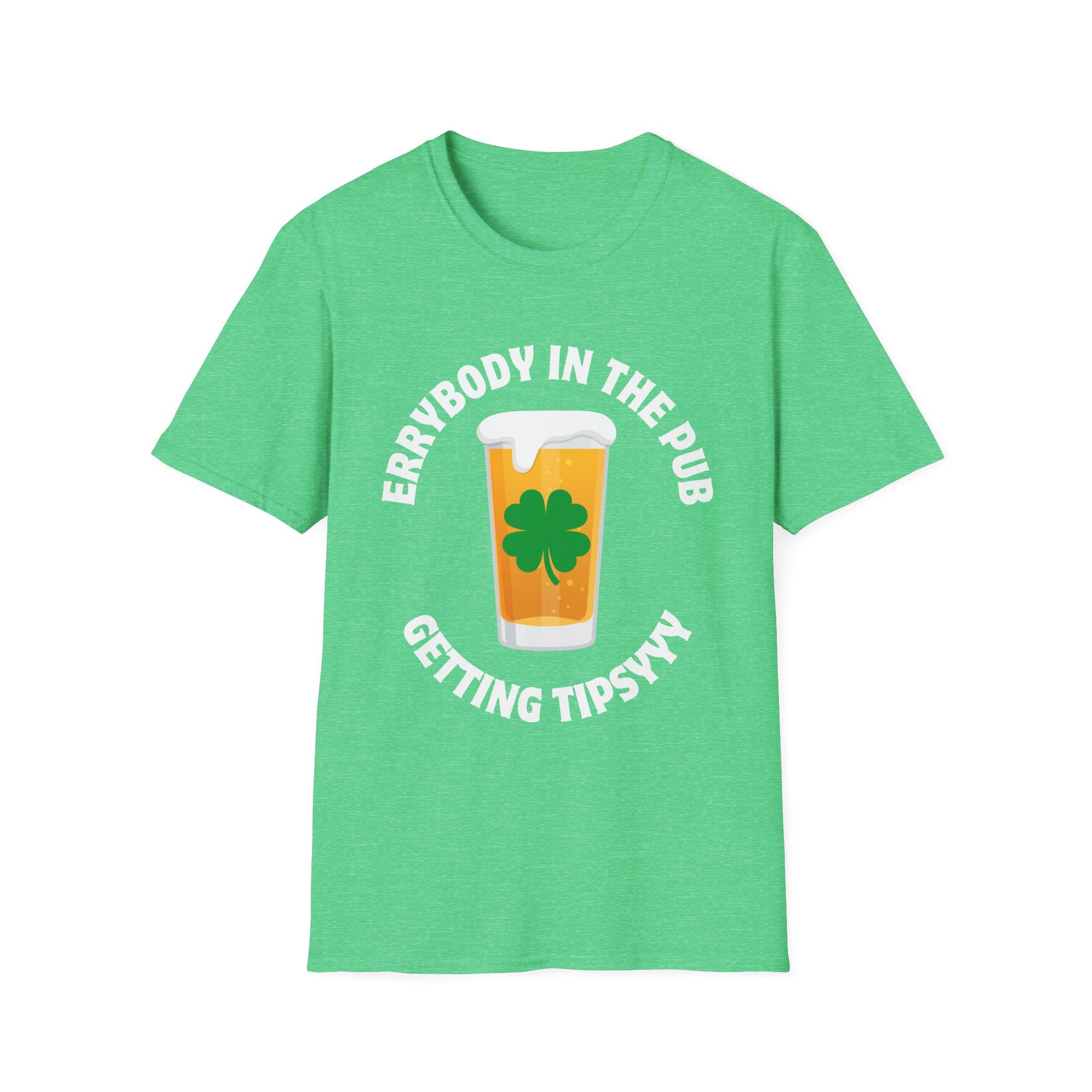 Funny St. Patrick’s Day Shirt Irish Beer Pub Tee Getting Tipsy Unisex T-Shirt