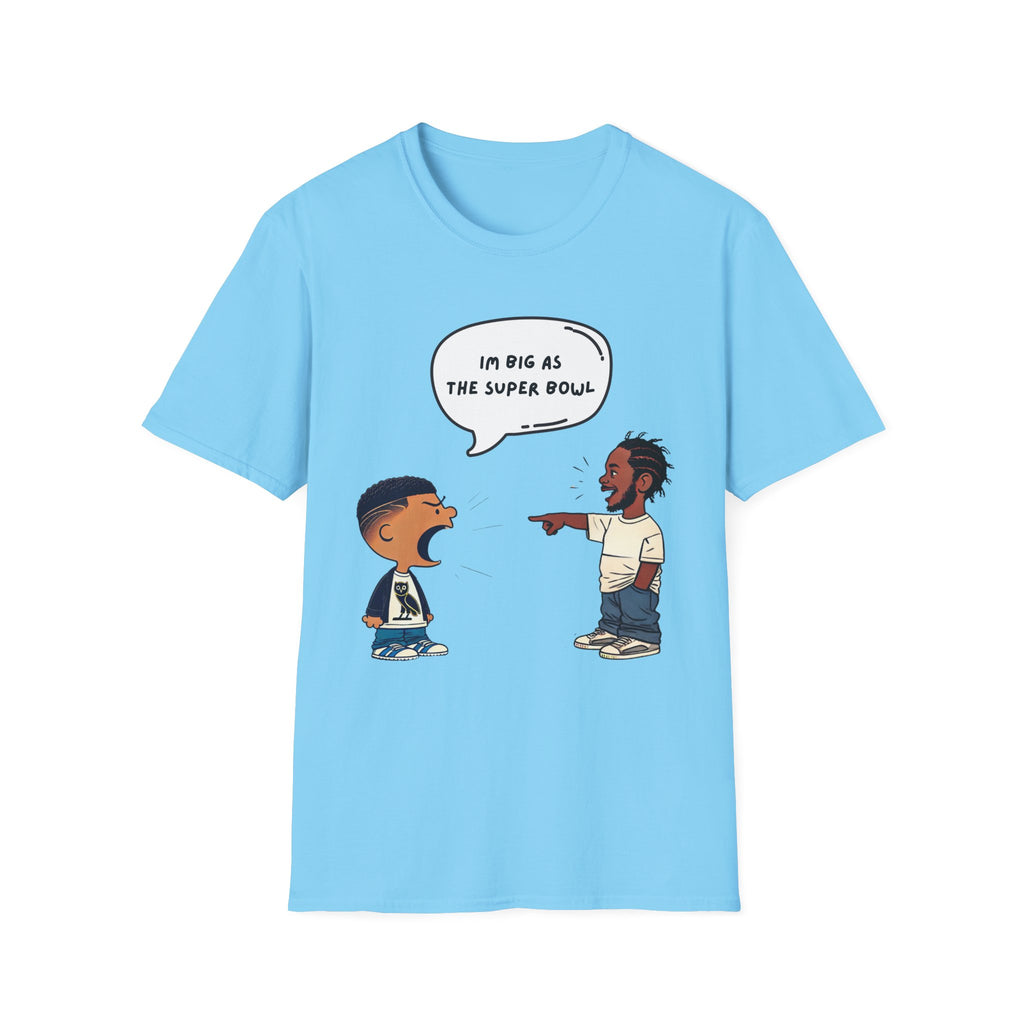 Kendrick Lamar Big As The Super Bowl Halftime Show Tee Hip Hop Graphic Shirt