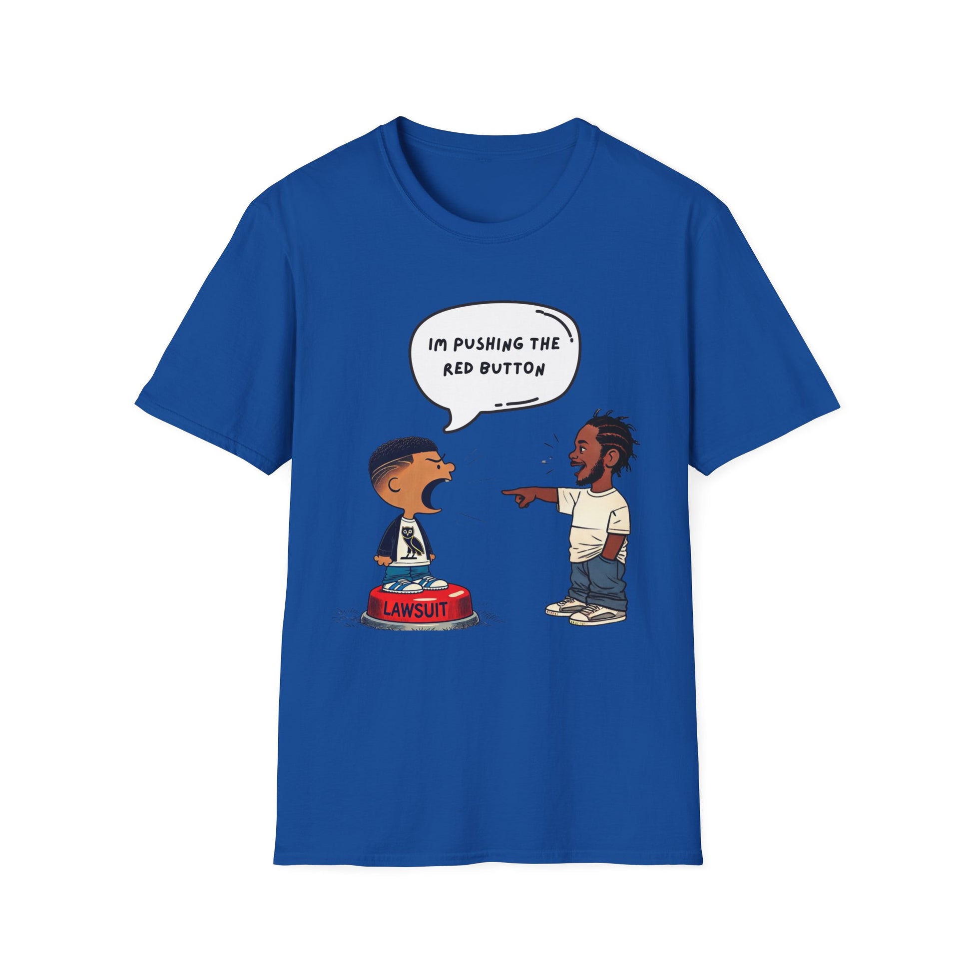 Kendrick Lamar Drake Graphic T-Shirt Hip Hop Tee Shirt Merch Not Like Streetwear