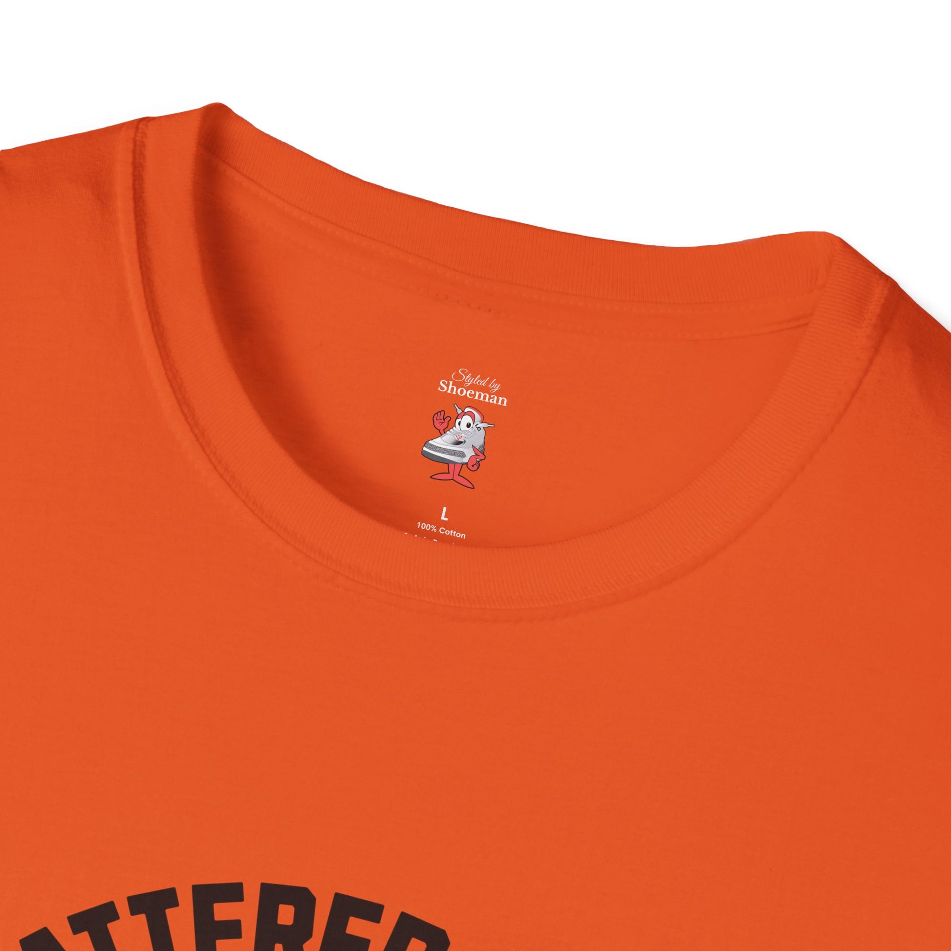 Matching Shirt For Air Jordan Retro 1 Shattered Backboard Black Orange Tee AJ1