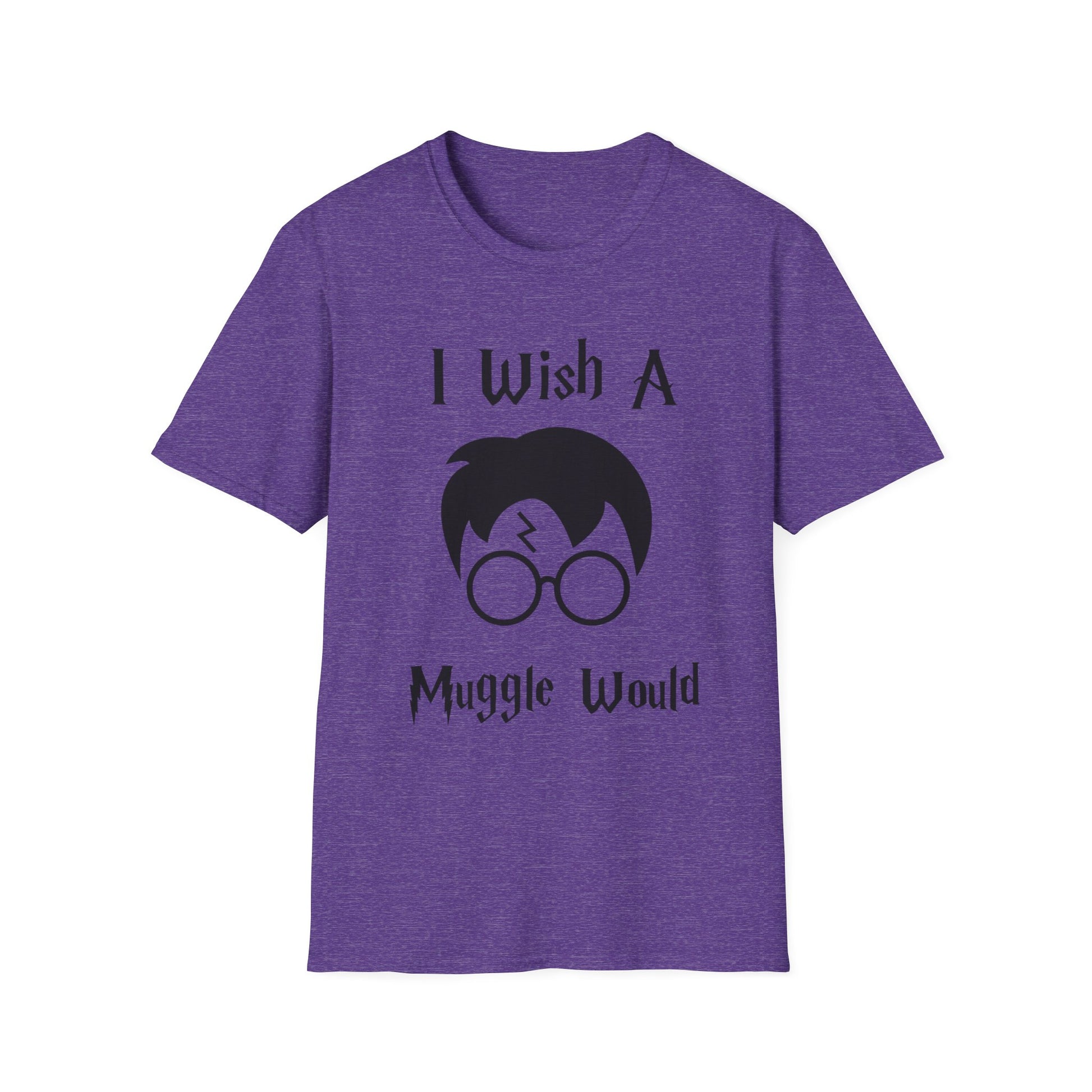 I Wish A Muggle Would Harry Potter Wizarding World T-Shirt Tee Unisex Shirt Soft