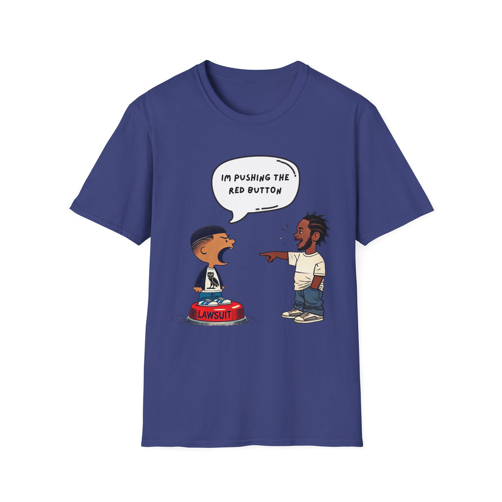 Kendrick Lamar Drake Graphic T-Shirt Hip Hop Tee Shirt Merch Not Like Streetwear