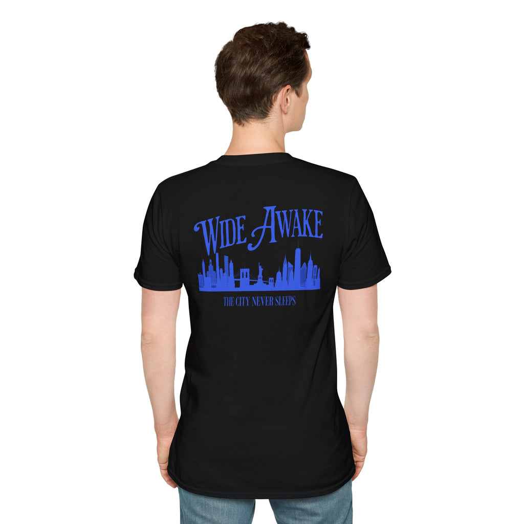 Matching Shirt For Awake NY x Air Jordan Retro 5 Black Racer Blue Sneaker Match
