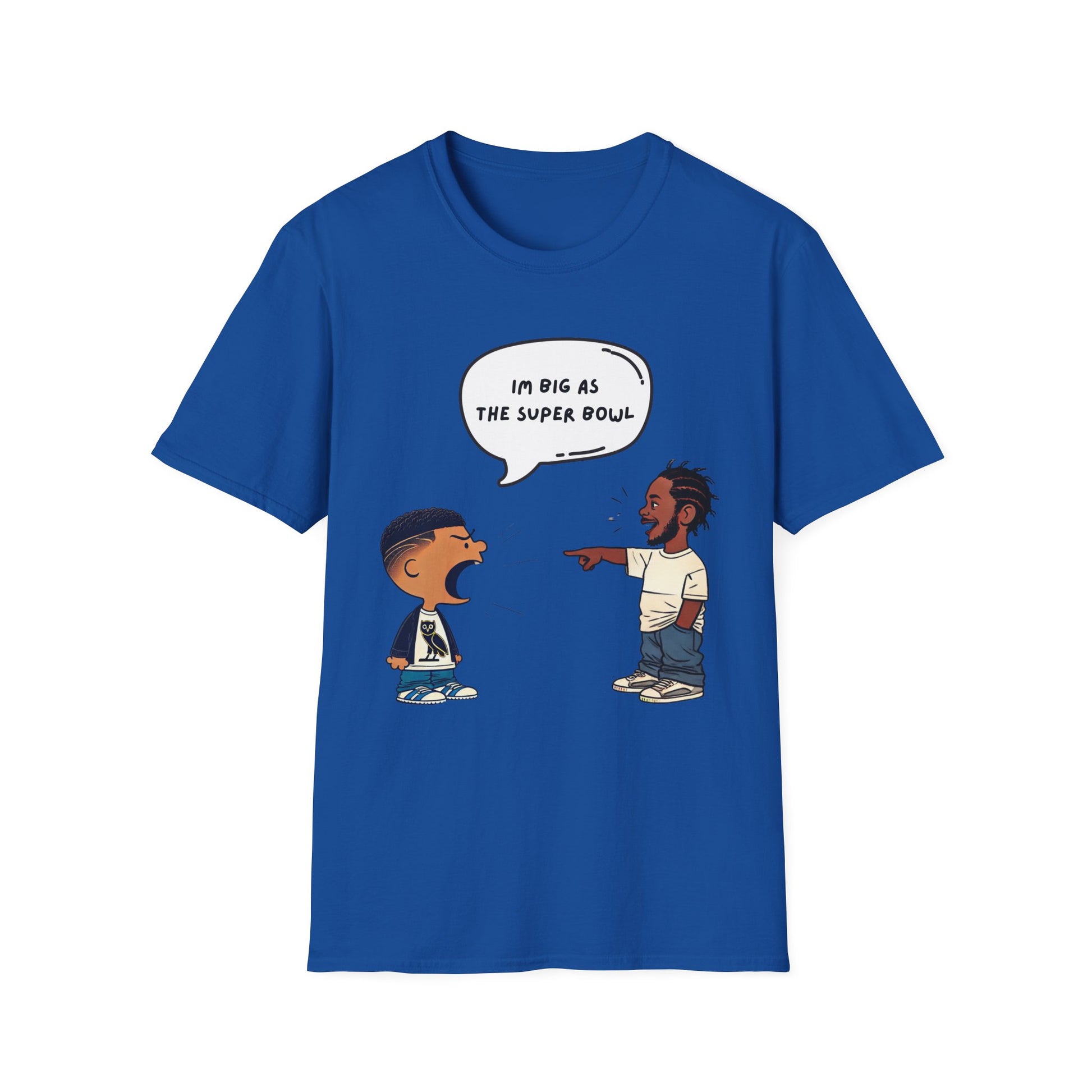 Kendrick Lamar Big As The Super Bowl Halftime Show Tee Hip Hop Graphic Shirt