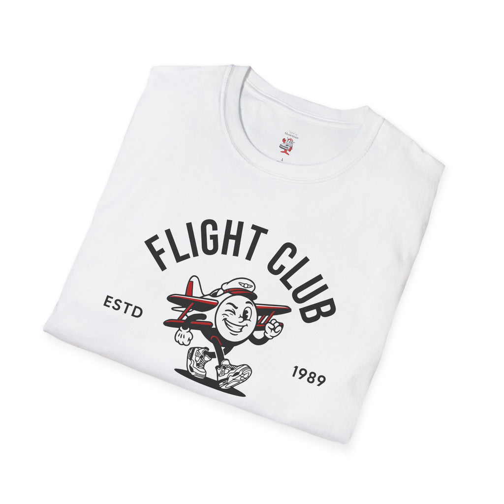 Matching Shirt For Air Jordan Retro 4 Flight Club White Black Red Sneaker Match