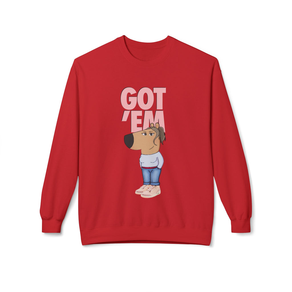 Womens Jordan Retro 3 Valentines Day Got Em Chill GirlGraphic Crewneck Sweater