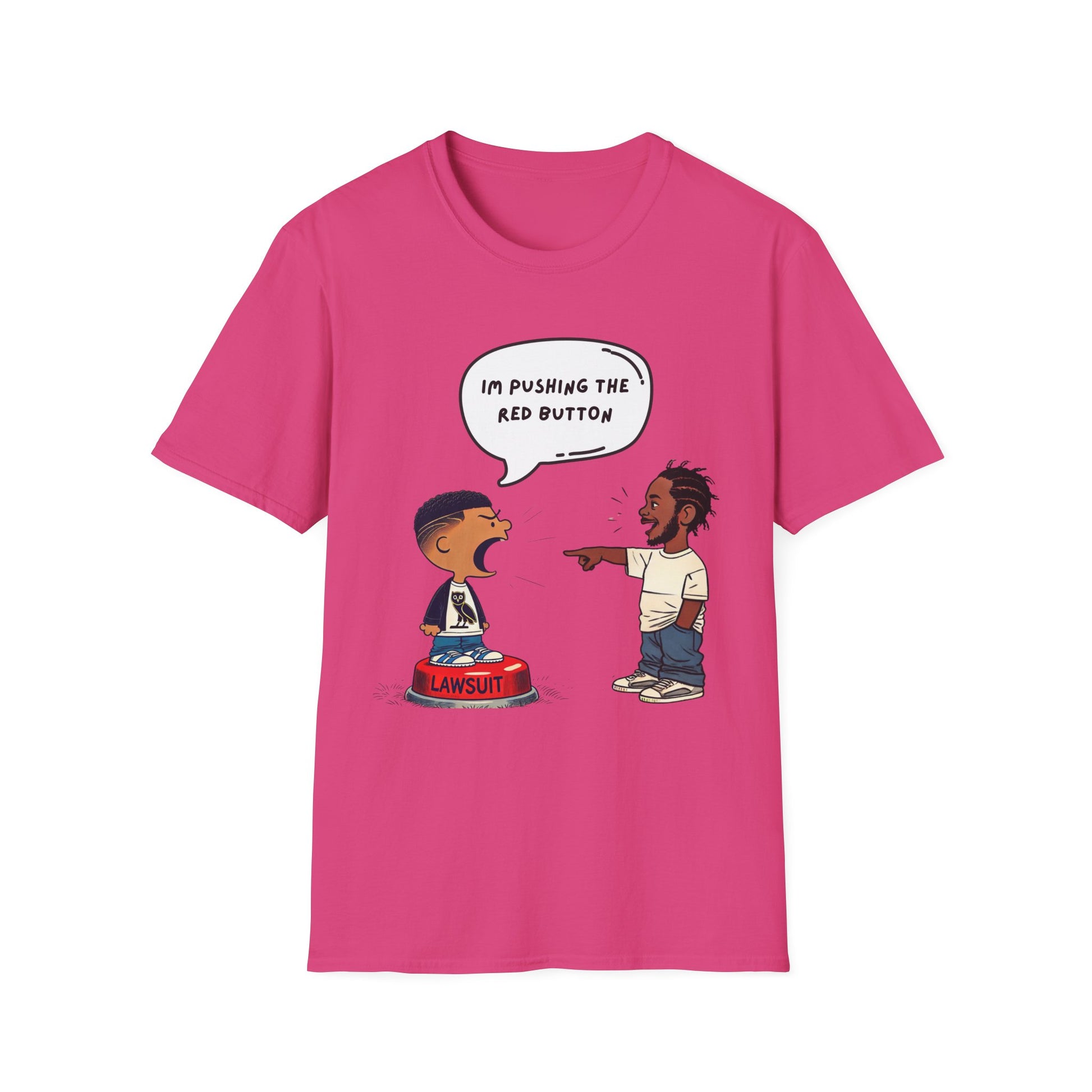 Kendrick Lamar Drake Graphic T-Shirt Hip Hop Tee Shirt Merch Not Like Streetwear