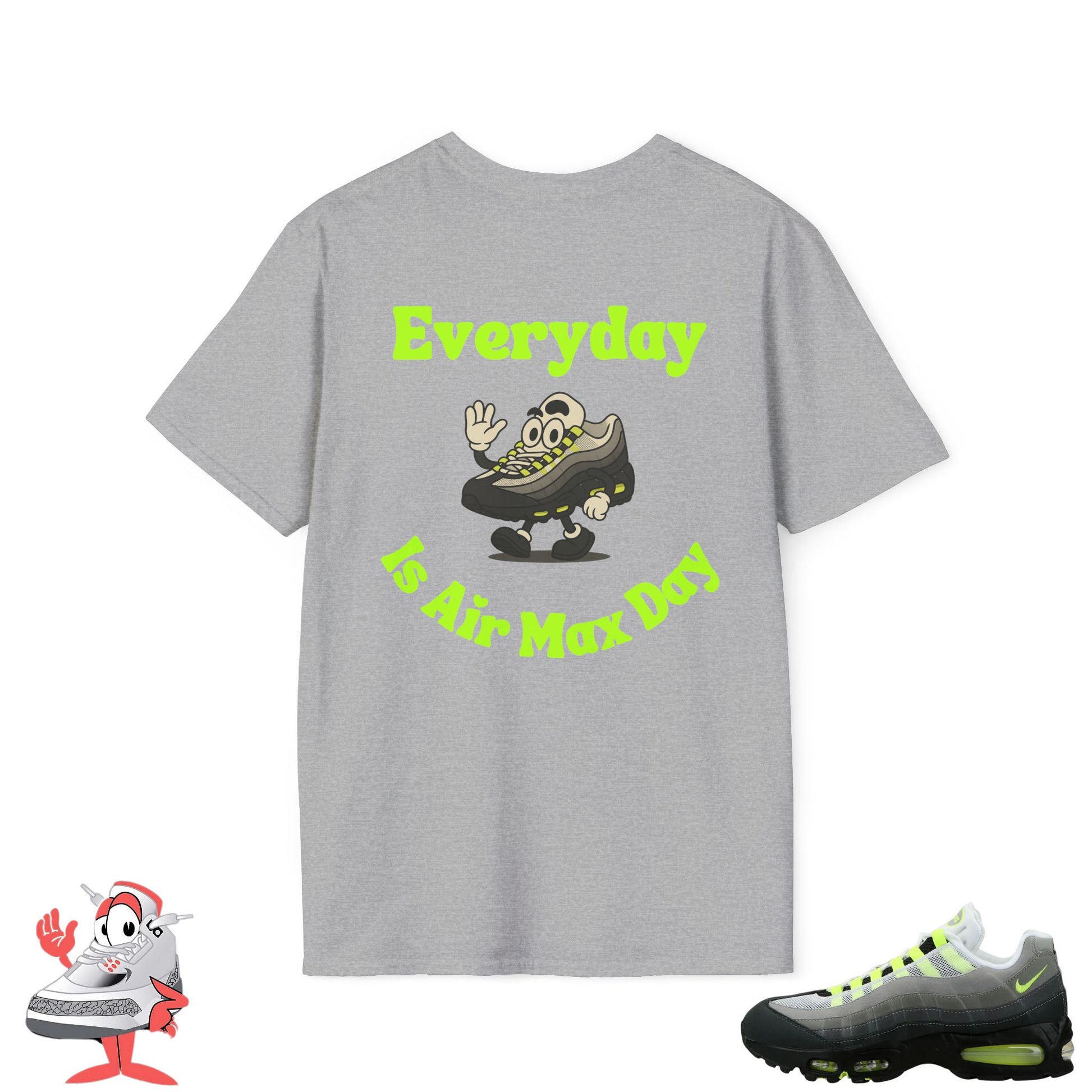 Matching Tee for Nike Air Max 95 Neon OG Big Bubble Sneaker Air Max Day Shirt