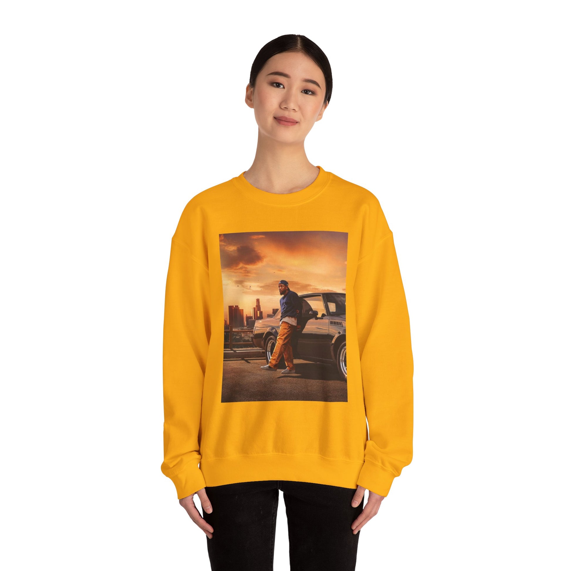 Vintage Kendrick Lamar Sweatshirt, Unisex Crewneck Jumper, Hip Hop Music Mustard
