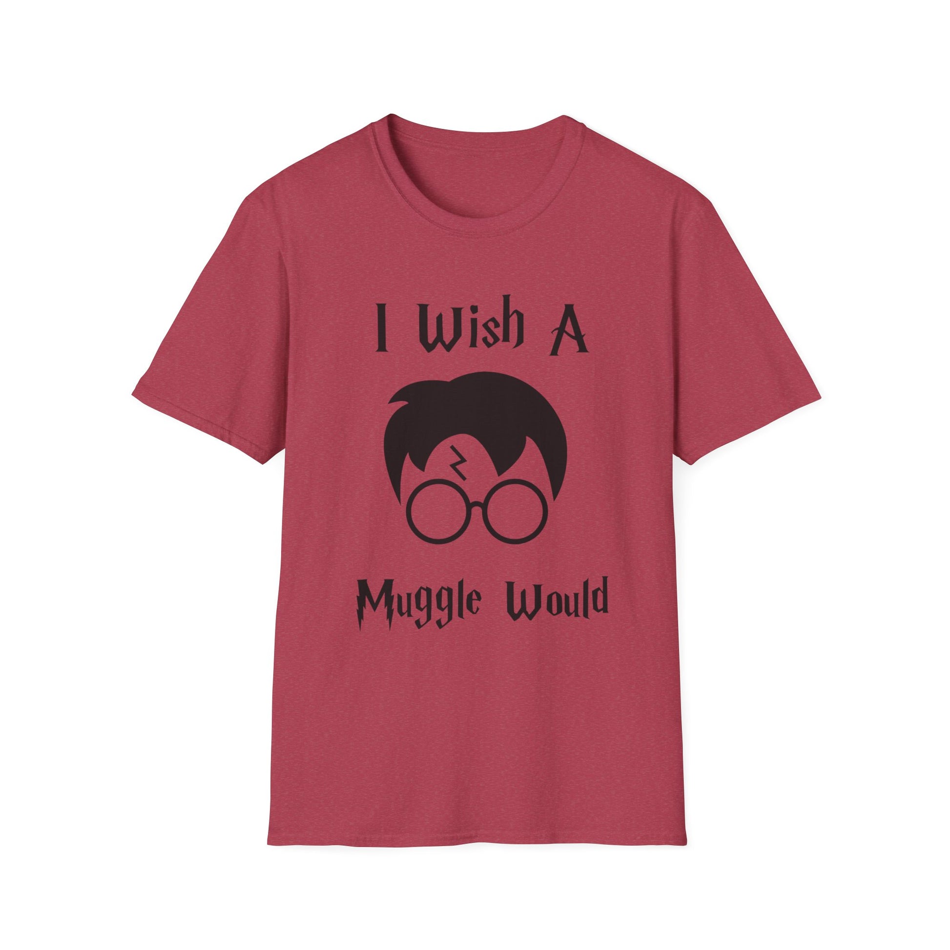 I Wish A Muggle Would Harry Potter Wizarding World T-Shirt Tee Unisex Shirt Soft