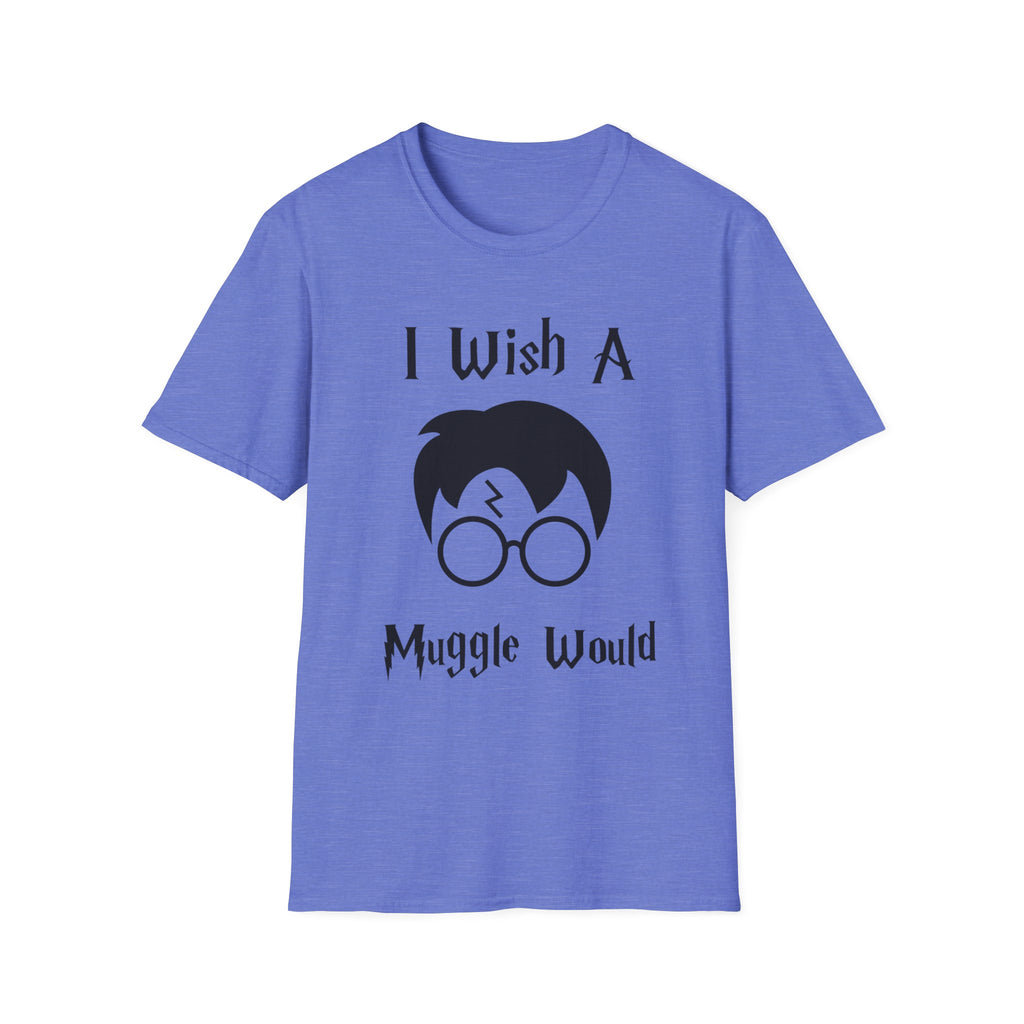 I Wish A Muggle Would Harry Potter Wizarding World T-Shirt Tee Unisex Shirt Soft