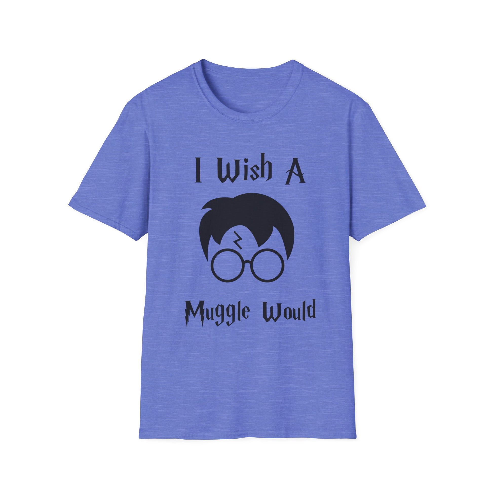 I Wish A Muggle Would Harry Potter Wizarding World T-Shirt Tee Unisex Shirt Soft