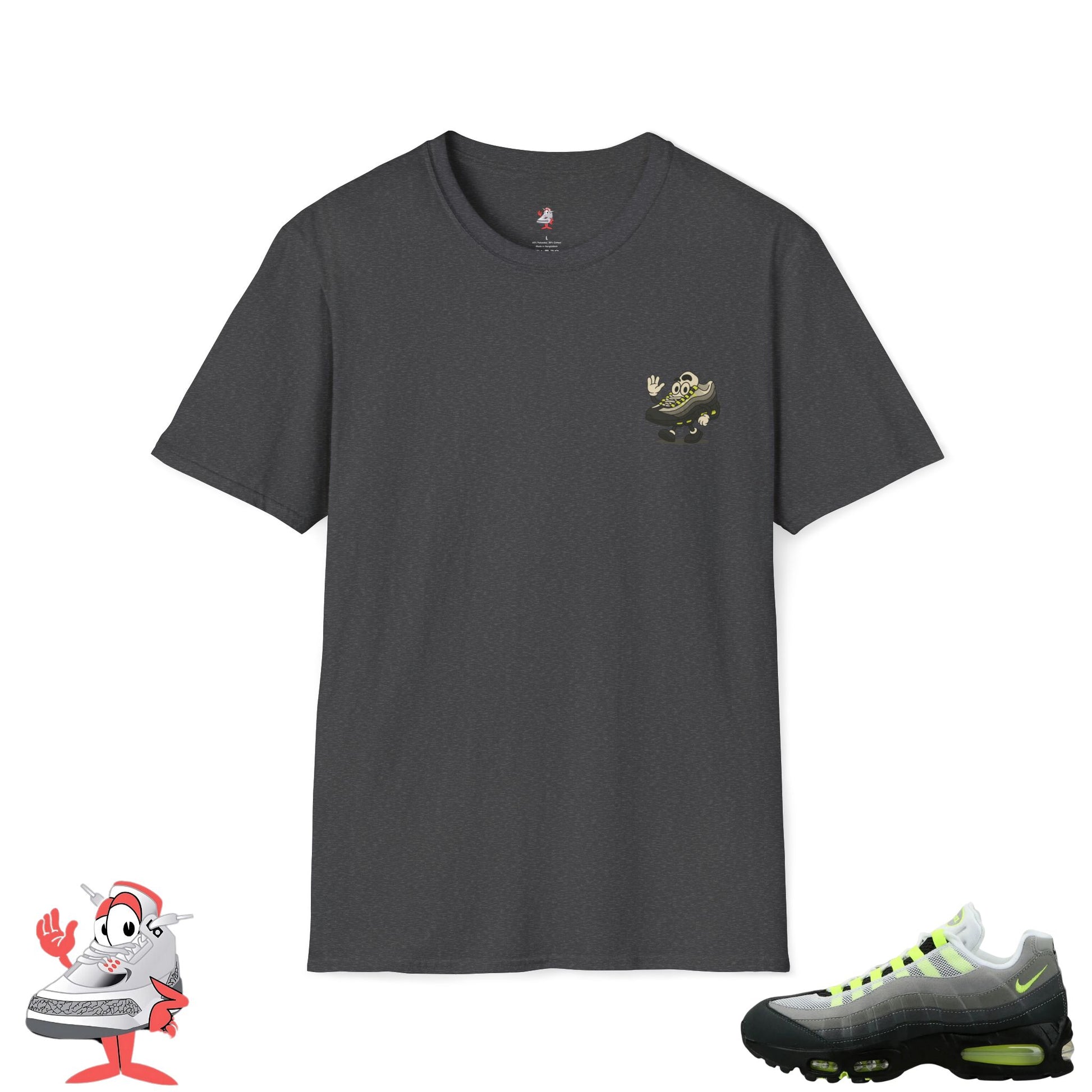 Matching Tee for Nike Air Max 95 Neon OG Big Bubble Sneaker Air Max Day Shirt