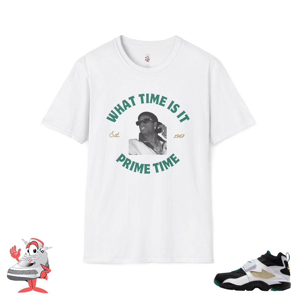 Matching Shirt Nike Air Diamond Turf Emerald Prime Time T-Shirt Deion Sanders