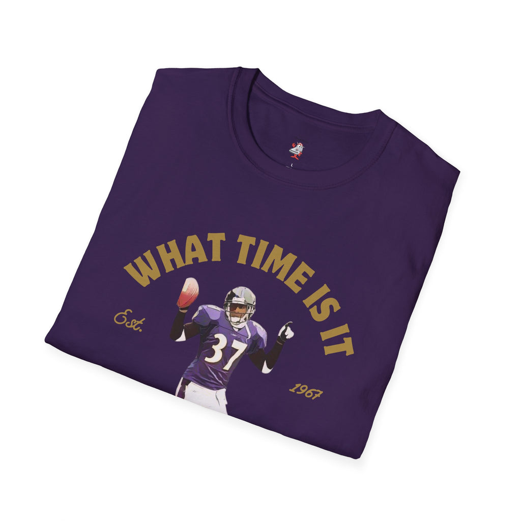 Matching Shirt Nike Air Diamond Turf Ravens What Time Prime Time T-Shirt Deion