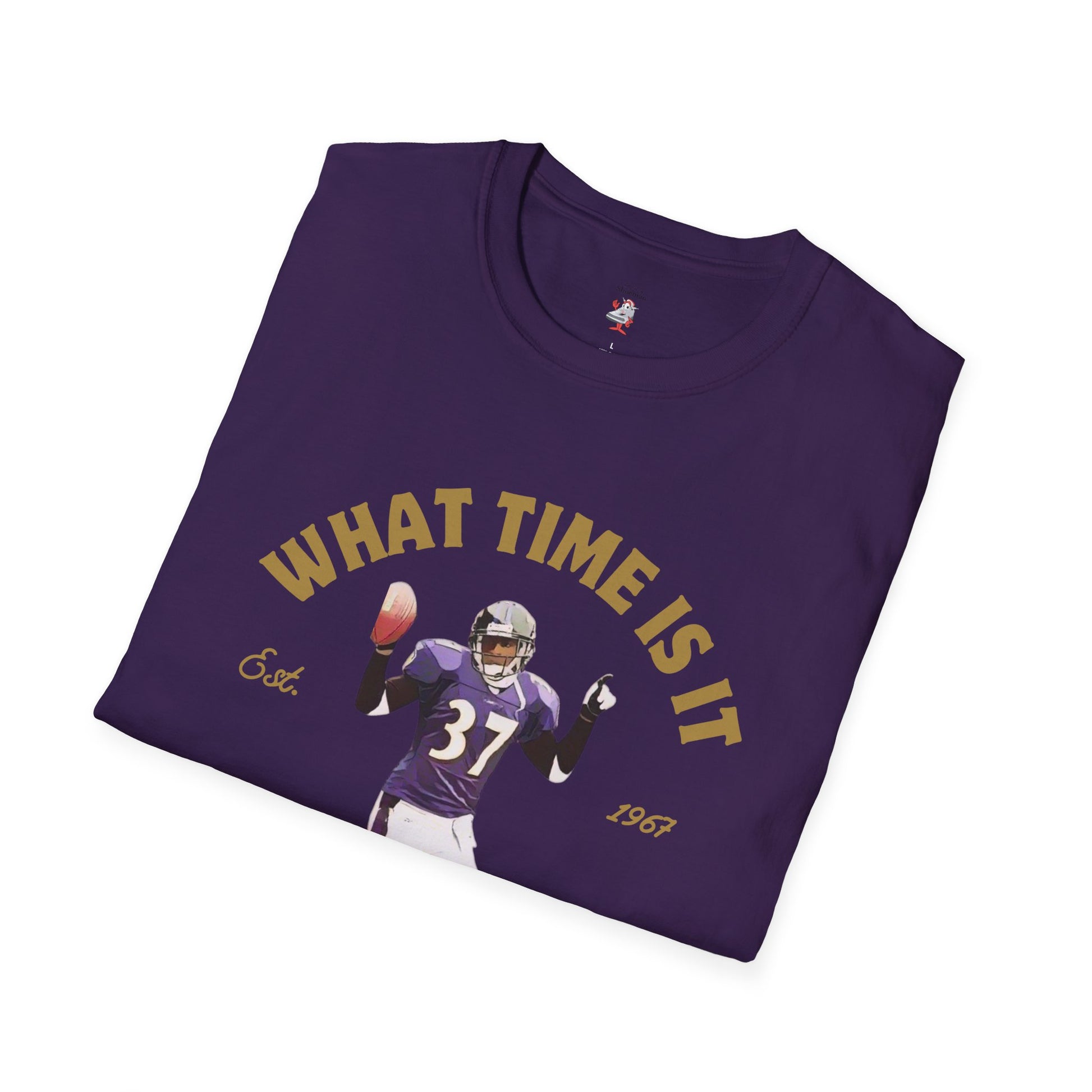 Matching Shirt Nike Air Diamond Turf Ravens What Time Prime Time T-Shirt Deion