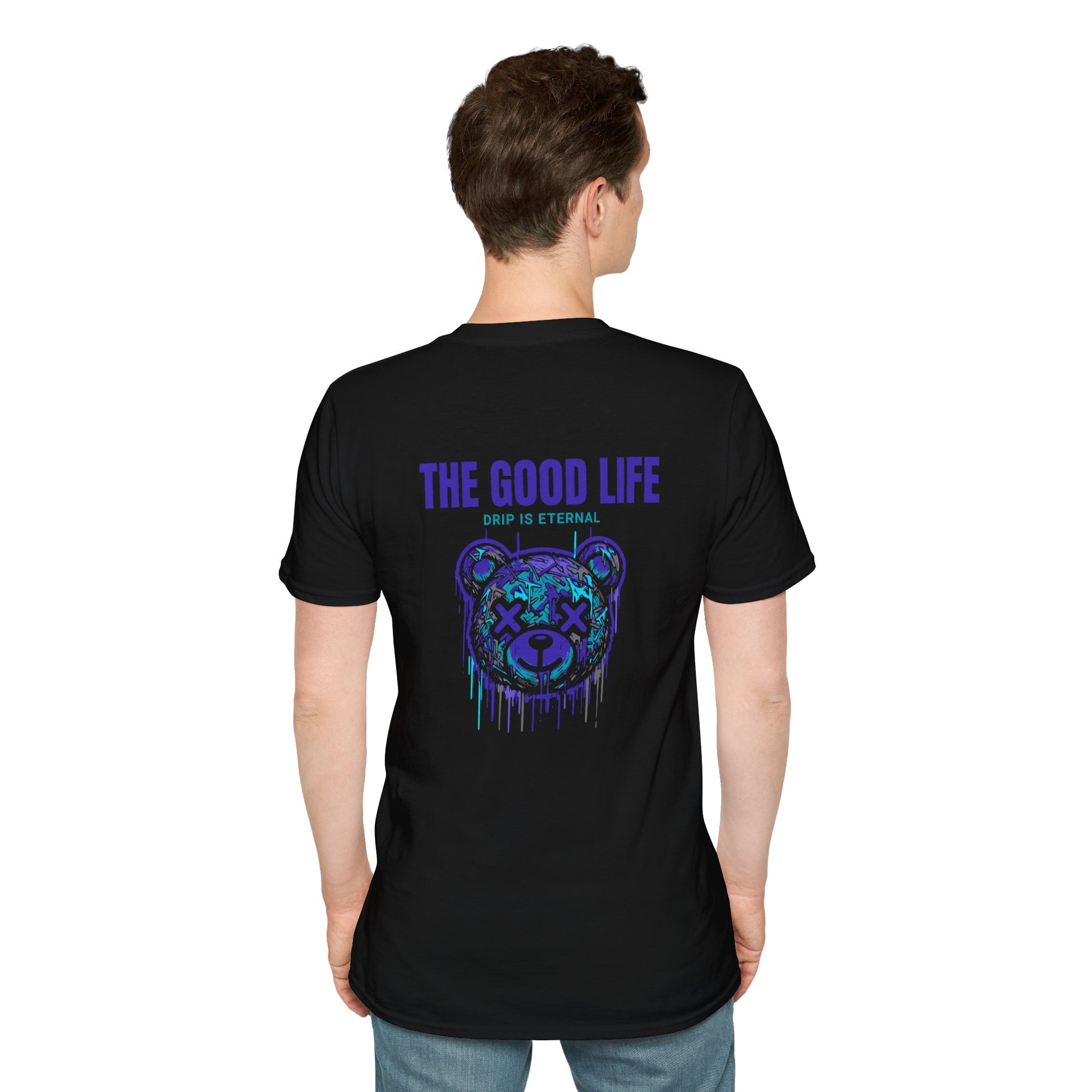 Matching Shirt For Nike Air Jordan Retro 8 Aqua Black Purple Sneaker Match Tee