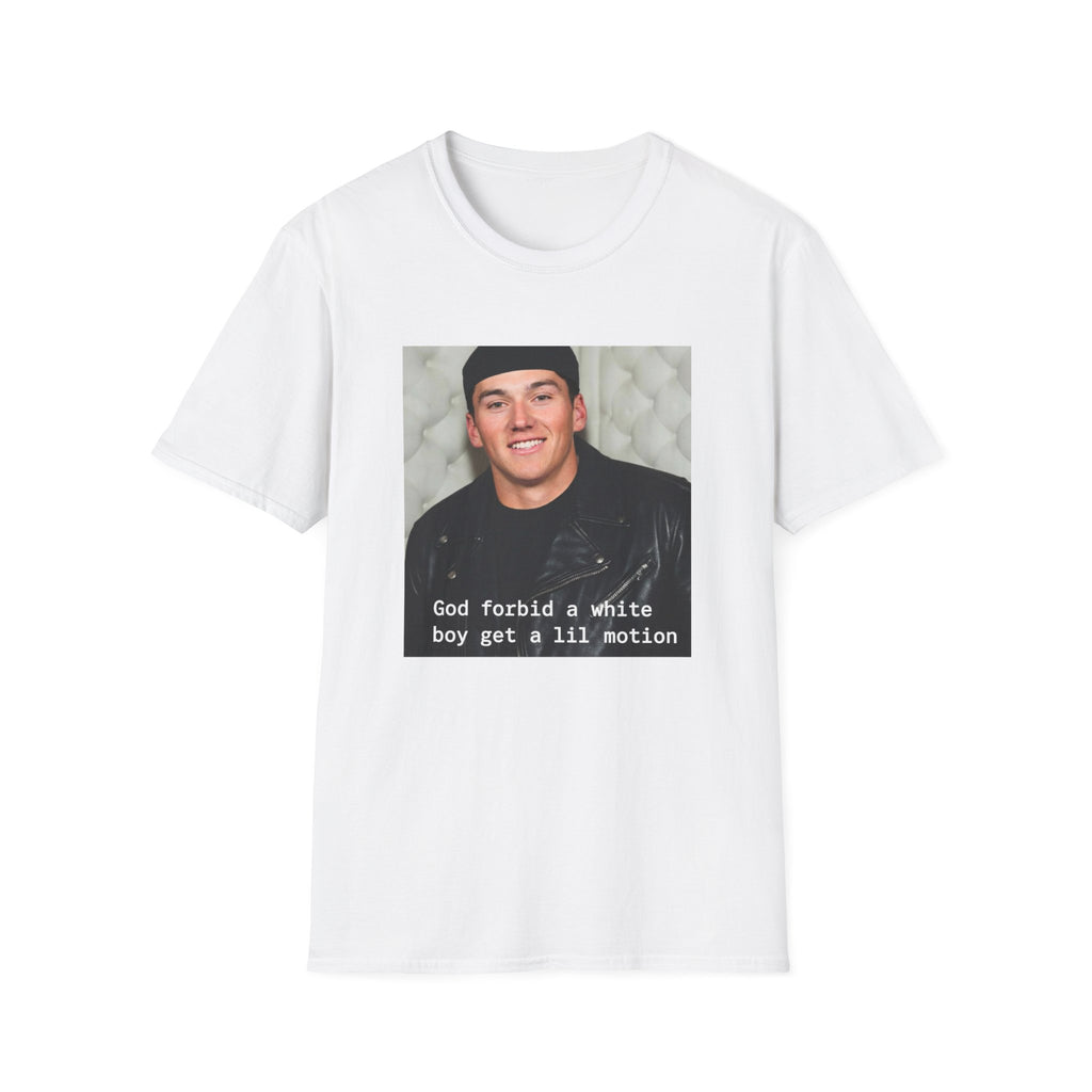 Cole Bishop God Forbid A White Boy Get A Lil Motion Funny Buffalo Bills Shirt