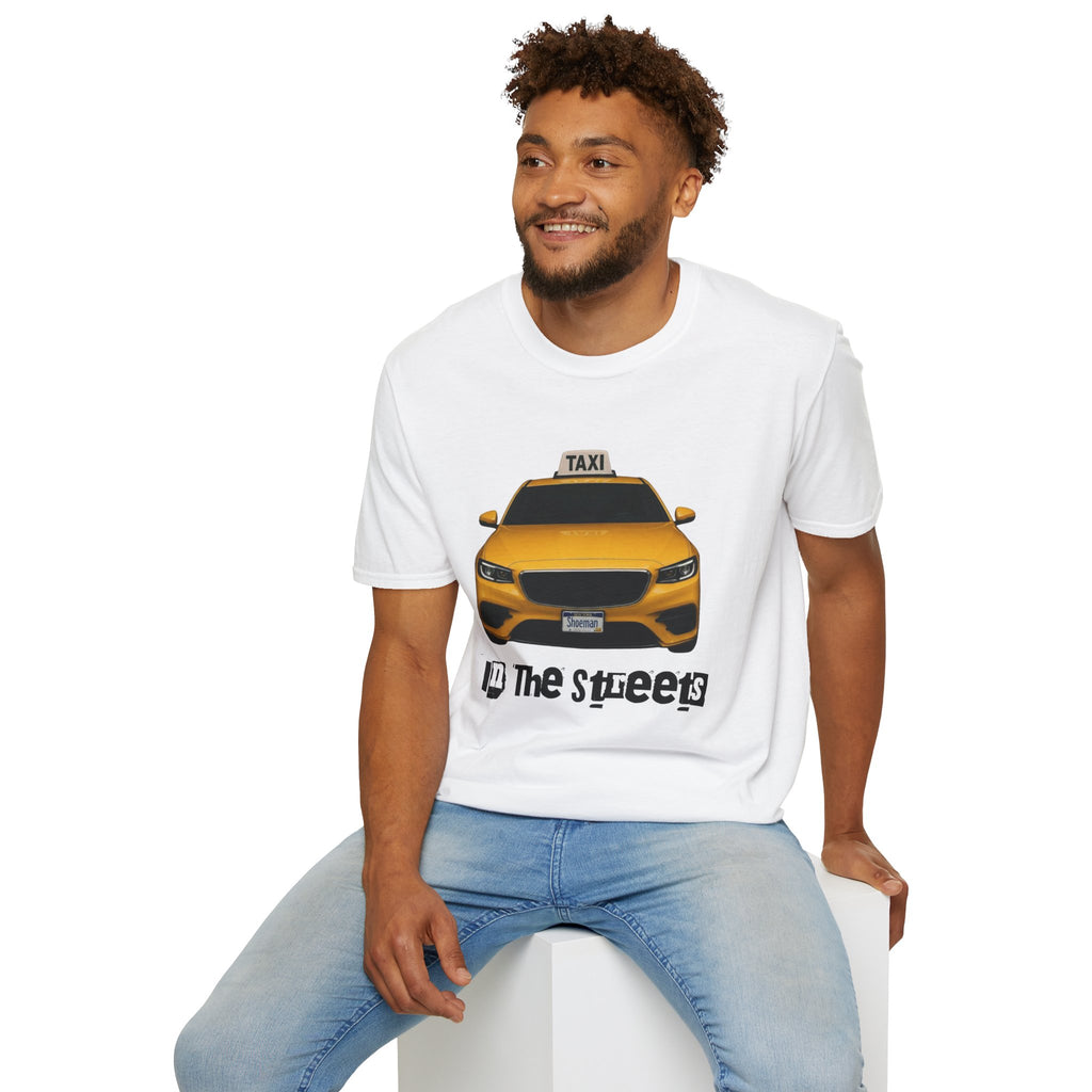 Taxi Shirt Jordan 12 Match "In The Streets" Tee NYC Cab Sneaker Match T-Shirt